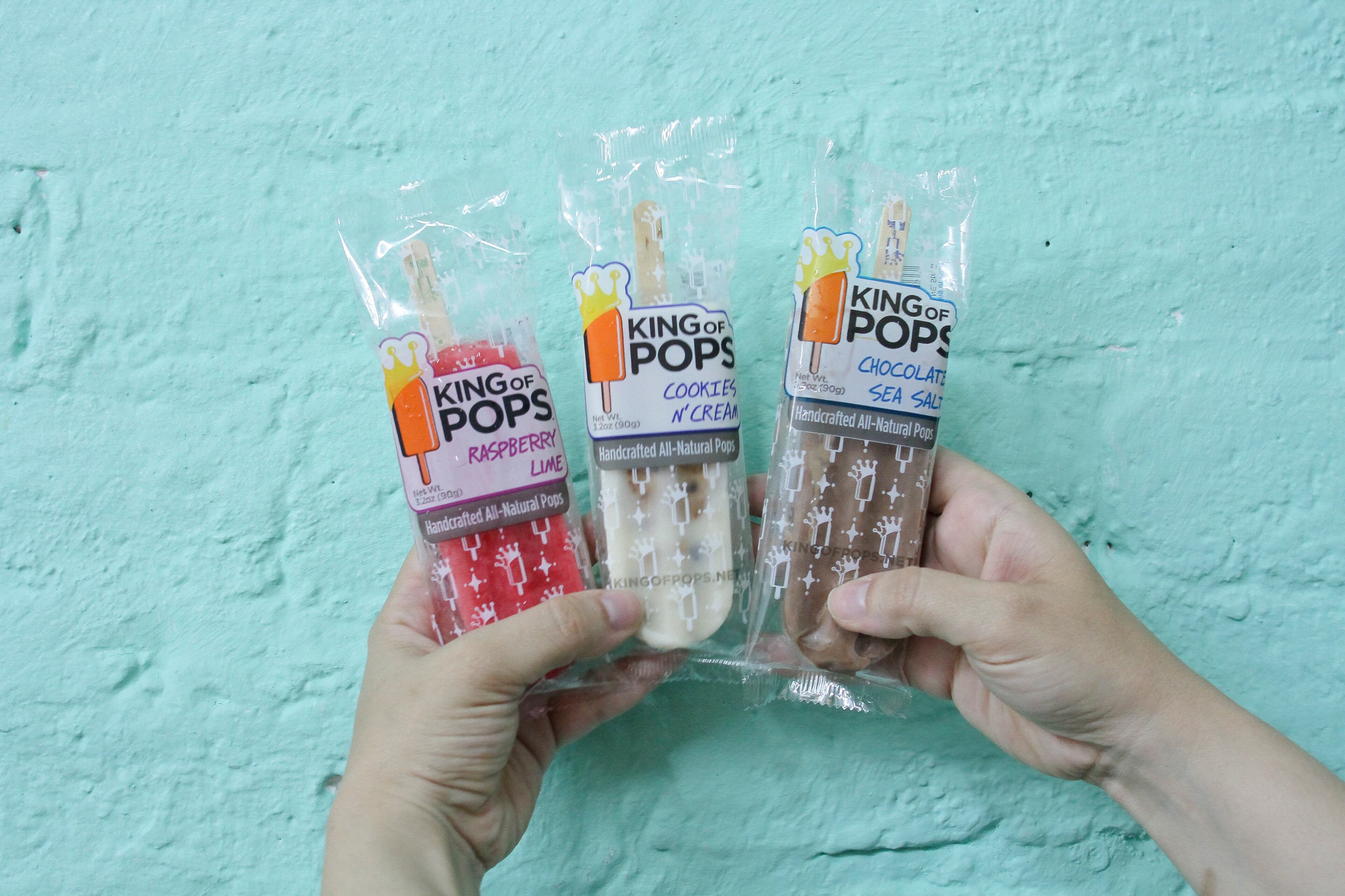 King of Pops will bring some of its best flavors: chocolate sea salt and more.