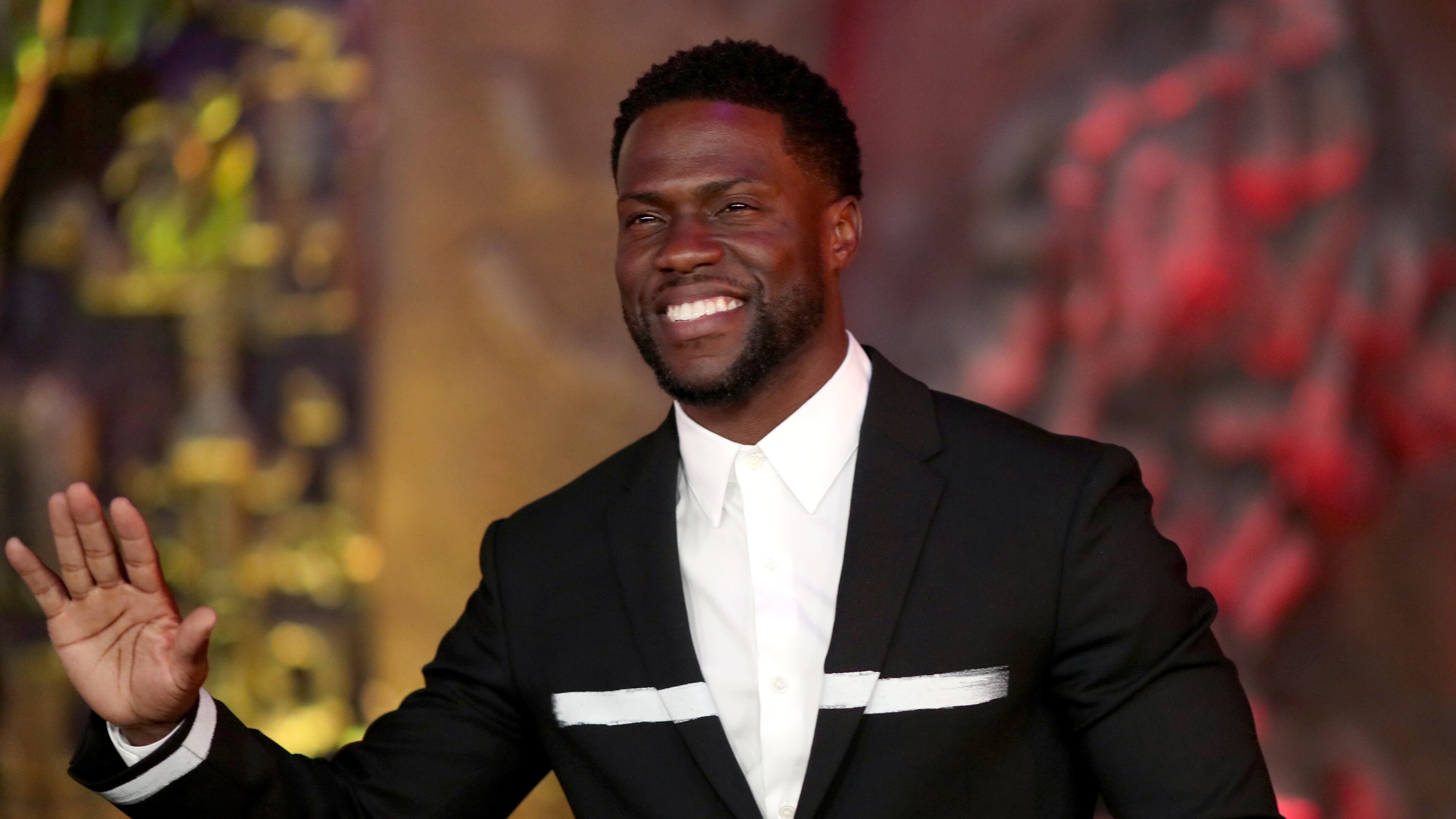 HOLLYWOOD, CA - DECEMBER 11: Kevin Hart attends the premiere of Columbia Pictures' "Jumanji: Welcome To The Jungle" on December 11, 2017 in Hollywood, California. (Photo by Christopher Polk/Getty Images)