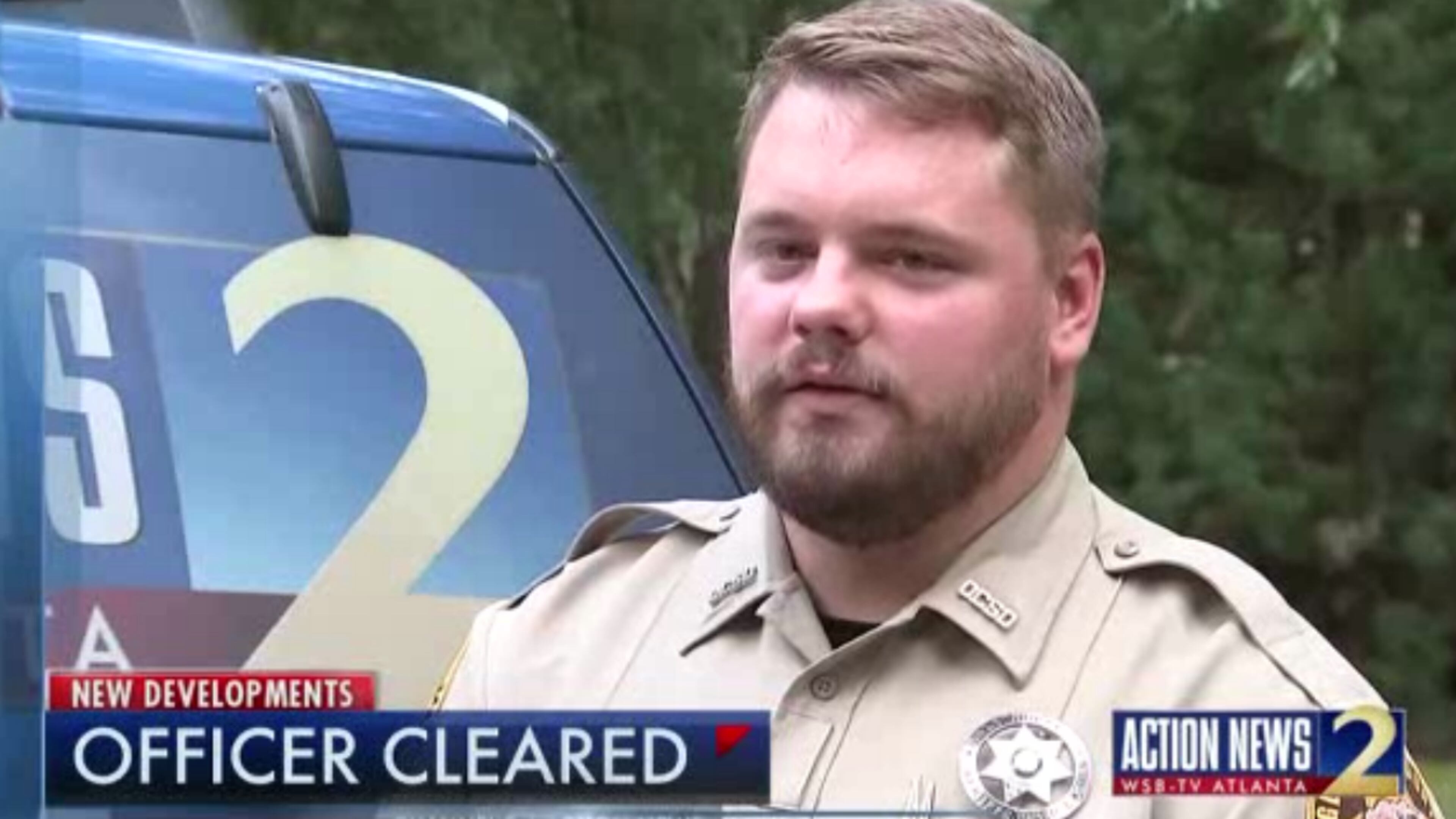 A special prosecutor cleared former Athens police officer Taylor Saulters of any misuse of force when he hit a fleeing suspect his his patrol car back in June.