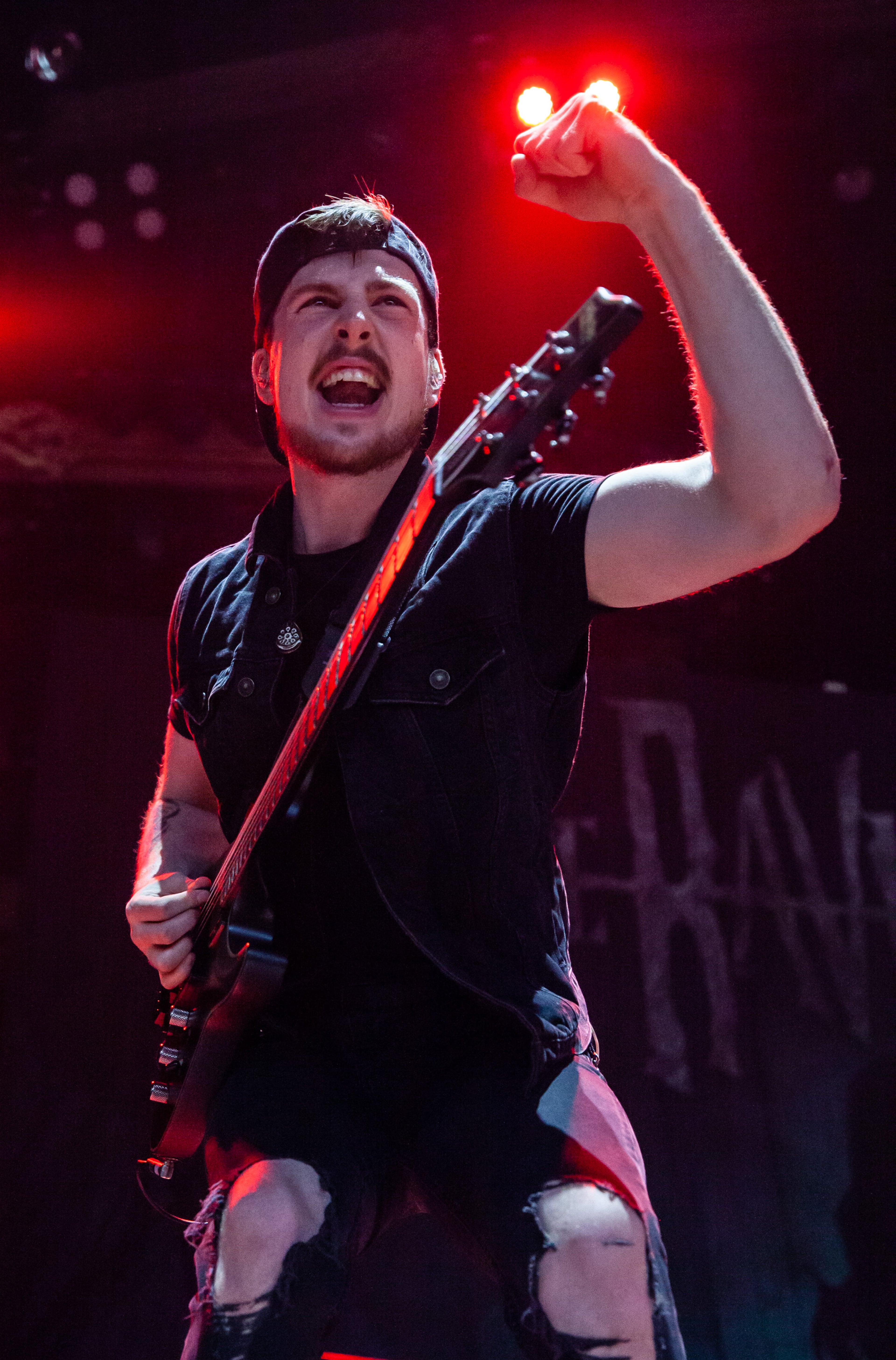 The Raven Age opened for Iron Maiden at Cellairis Amphitheatre at Lakewood on July 20, 2019.