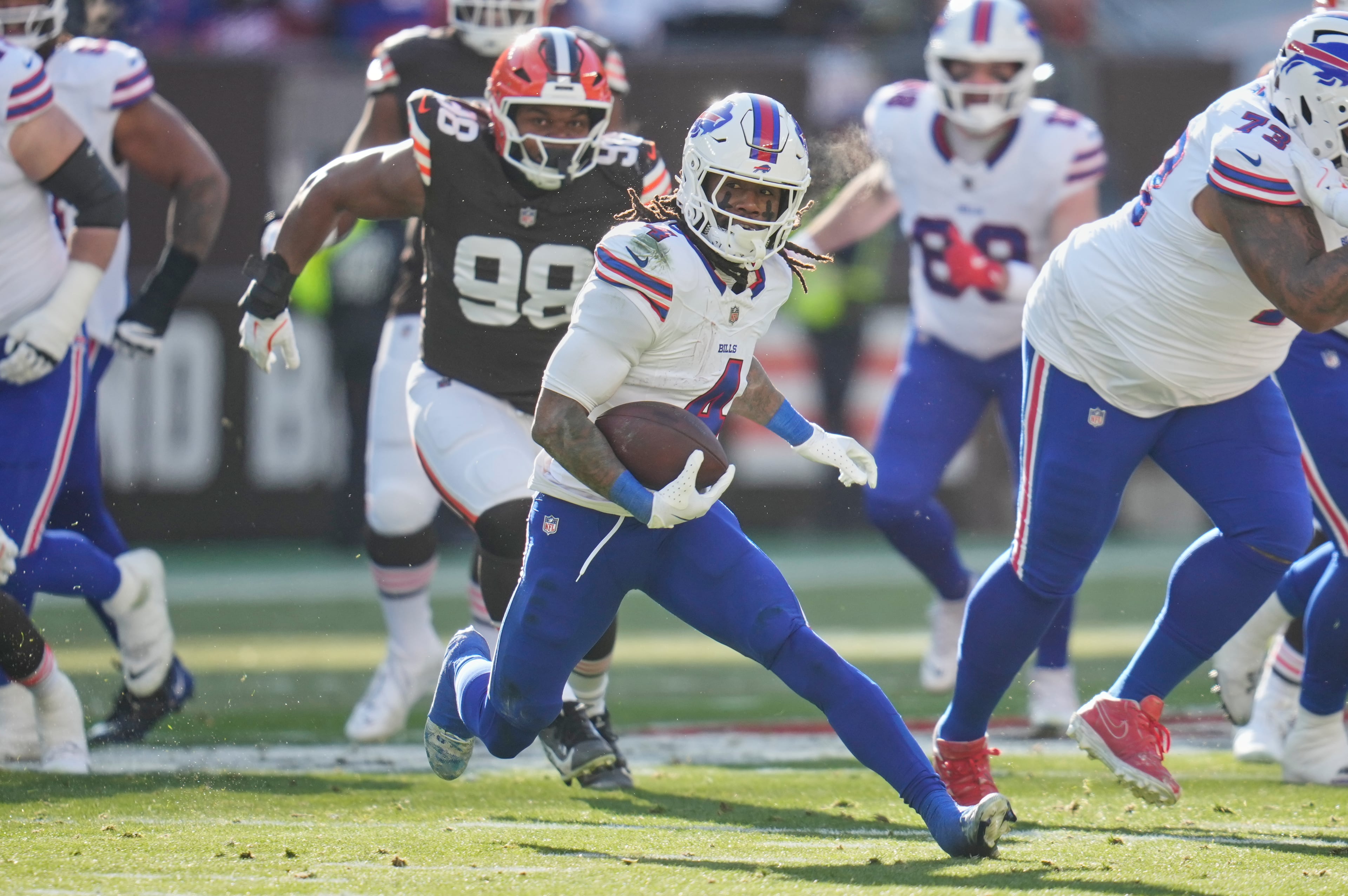 Bills Browns Football James Cook