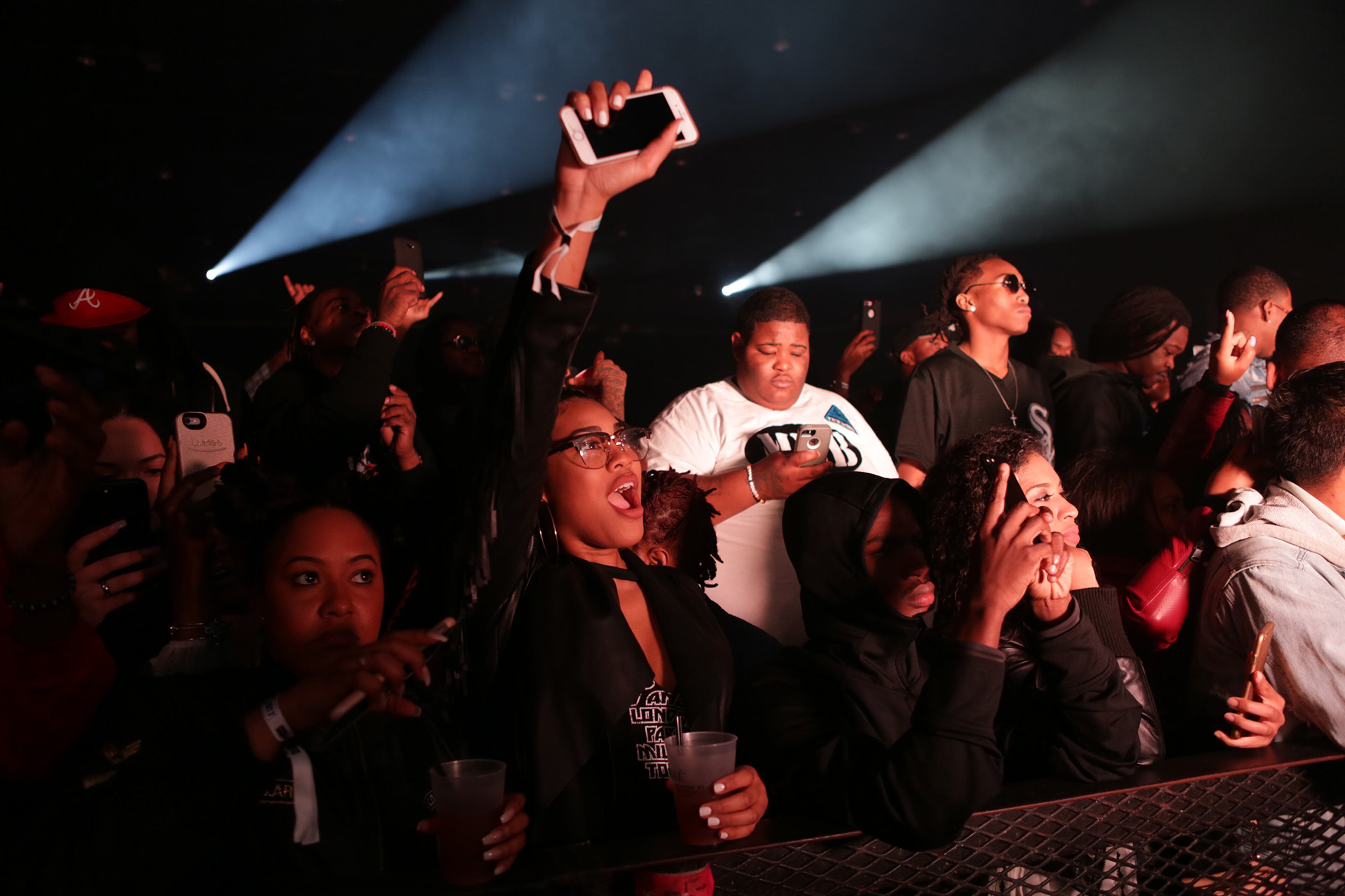May 5, 2017 - ATLANTA: Fans greet Atlanta rapper Future, at Lakewood Amphitheater wi on Friday, May 5, 2017. (Akili-Casundria Ramsess/Eye of Ramsess Media)