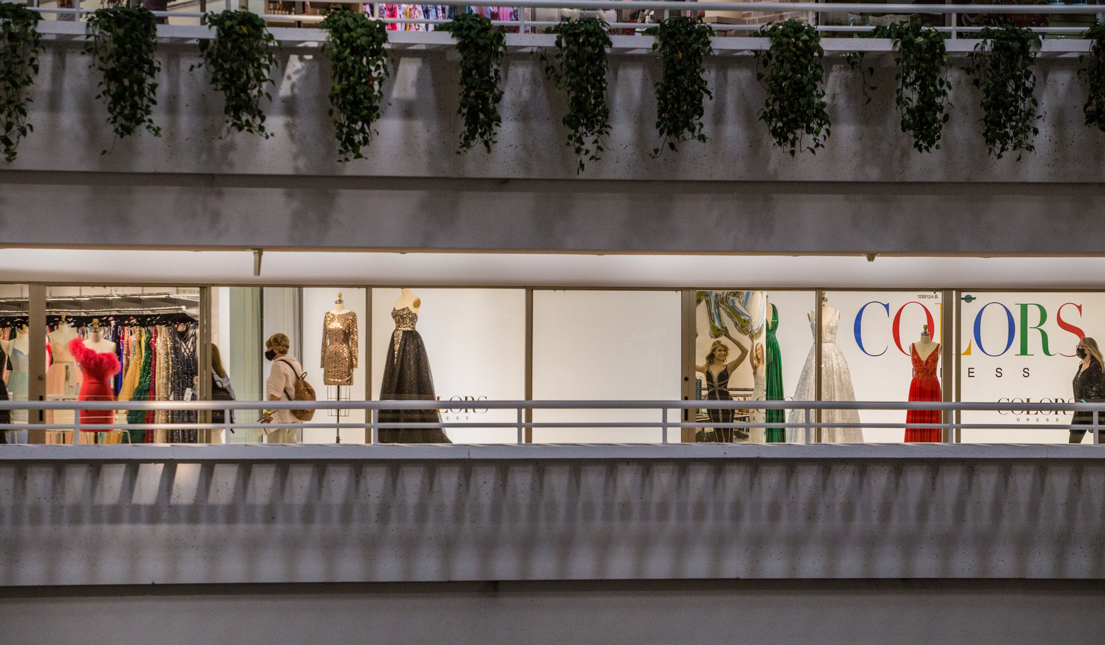 Colors Dress is one of the few vendors open at this year's World of Prom as many designers and wholesalers opted out of this year's show. (Jenni Girtman for the Atlanta Journal-Constitution)