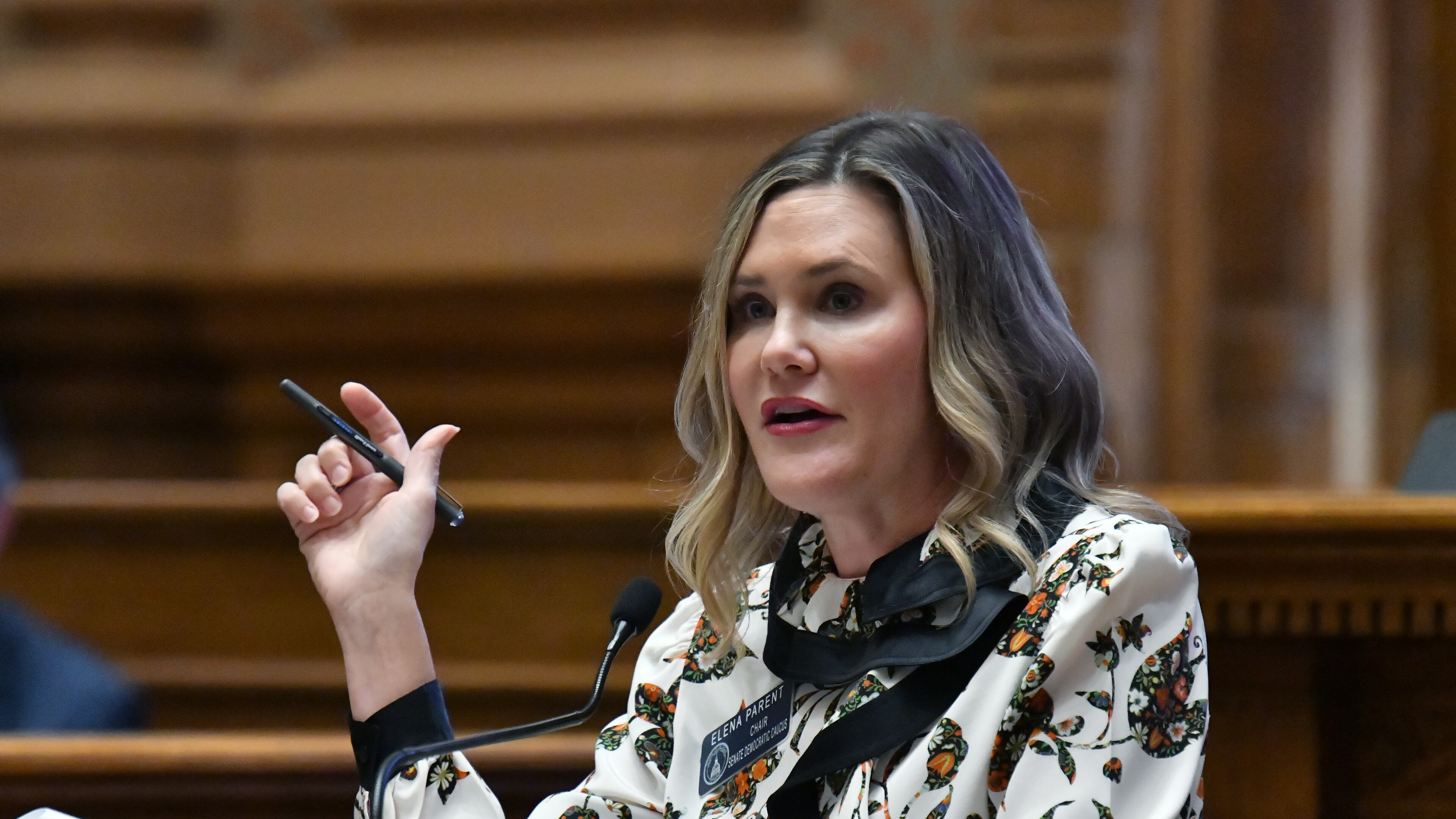 Senate Minority Caucus Chairwoman Elena Parent supports a call by the Senate's GOP leadership to investigate how taxpayers' dollars were used to fund a European trip led by then-Lt. Gov. Geoff Duncan and Butch Miller, the Senate president pro tem at the time. “I think when taxpayer dollars are spent, there should be a level of transparency and accountability to the public for those expenditures,” said Parent, an Atlanta Democrat. “The pubic deserves to know how much was spent and what it was spent on.” (Hyosub Shin / Hyosub.Shin@ajc.com)