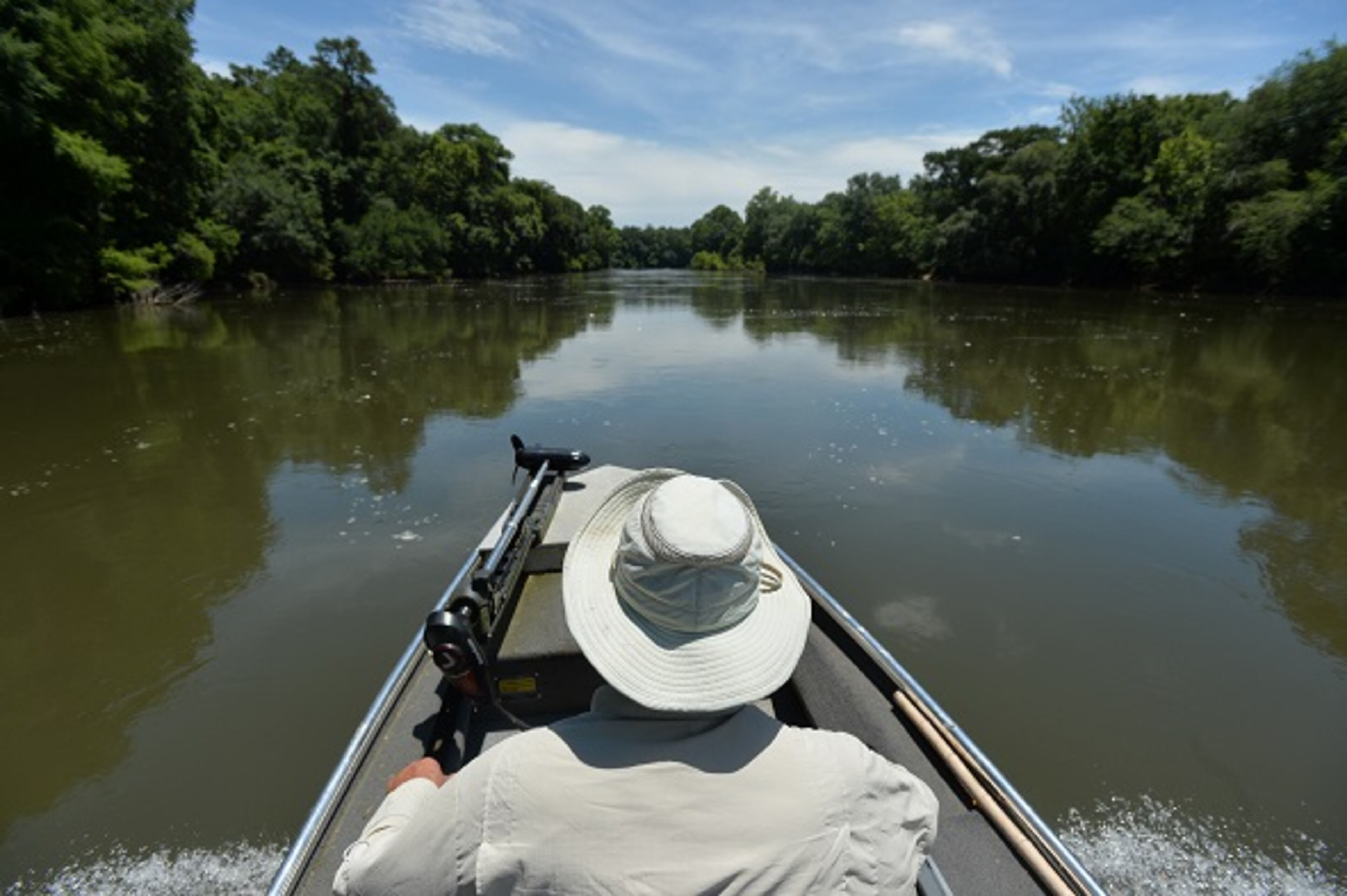 Along the Flint River south of the metro Atlanta area. The river is important to the ecosystem of middle and southwest Georgia. BRANT SANDERLIN/BSANDERLIN@AJC.COM