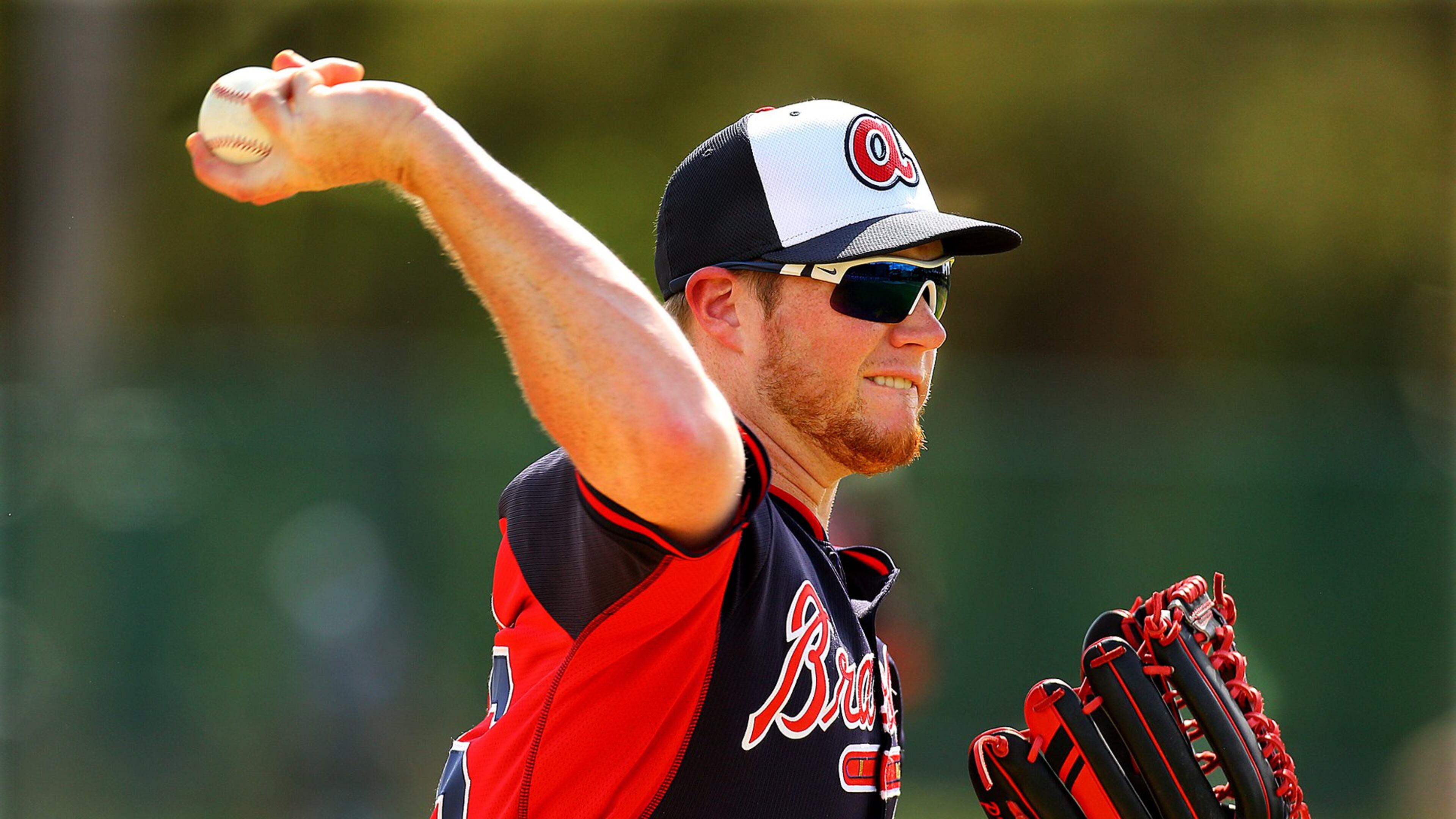 Craig Kimbrel delivers a pitch during a March 1 spring-training workout (Curtis Compton / ccompton@ajc.com)