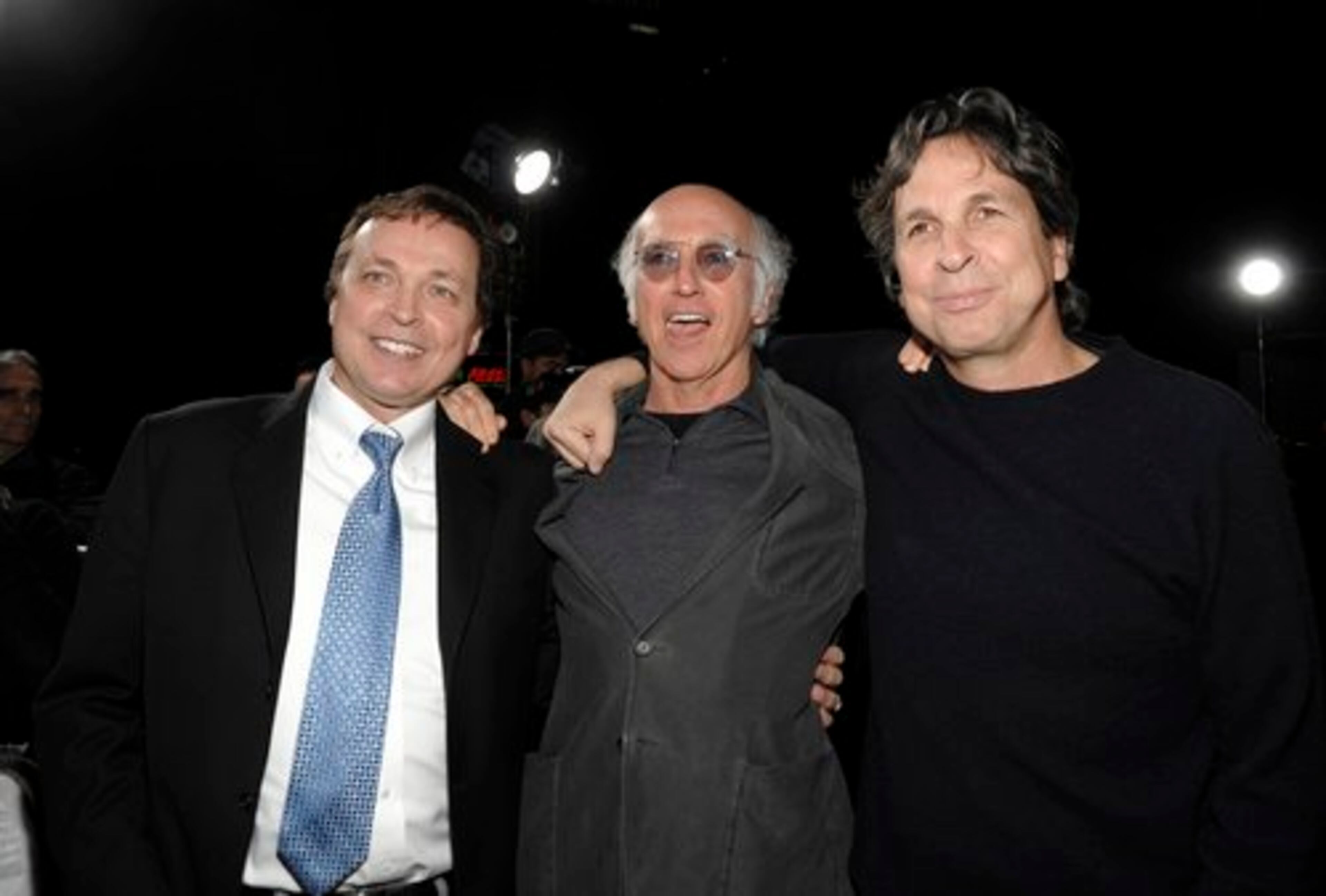 Among the other stars in attendance was "Curb Your Enthusiasm's" Larry David, who is rumored to be working on a project with "Hall Pass" directors Bobby (left) and Peter Farrelly. Also there were ...