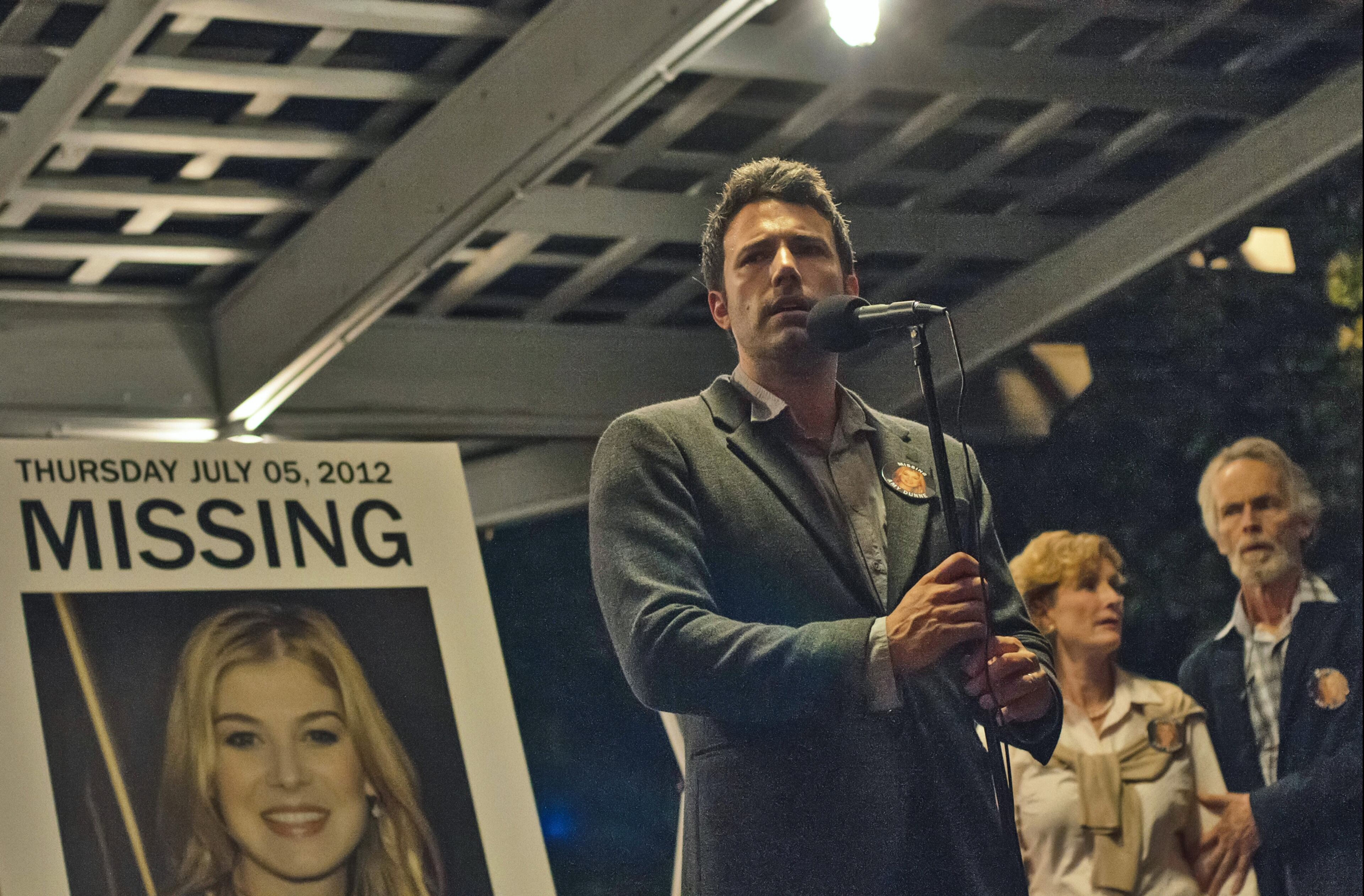 35. "Gone Girl," 88 percent, 248 reviews. This image released by 20th Century Fox shows Ben Affleck in a scene from "Gone Girl." The film, released in 2014, is based on the best-selling book by Gillian Flynn. (AP Photo/20th Century Fox, Merrick Morton)