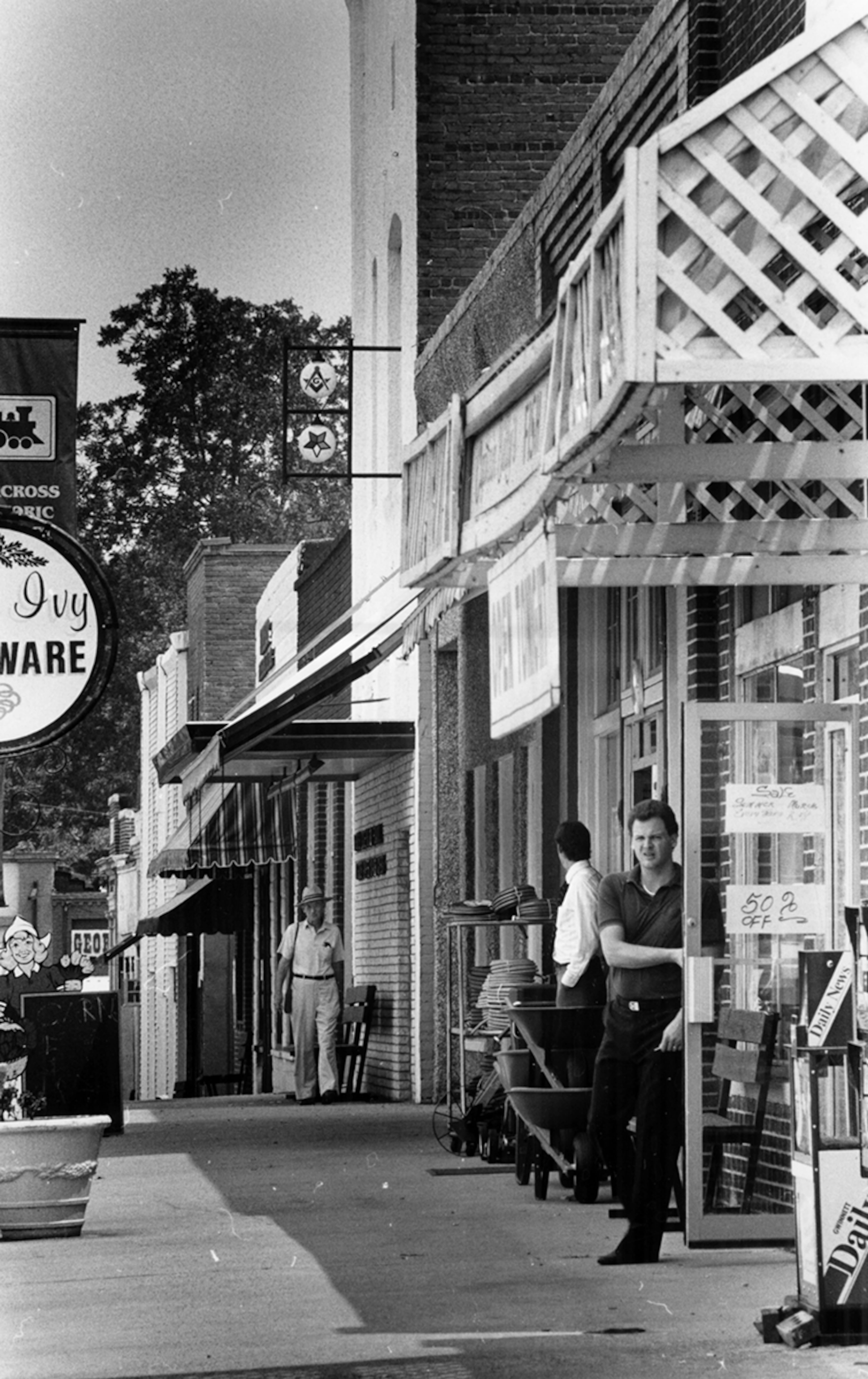Some other facts about Norcross business: According to the Norcross city government website, the first car manufactured south of the Mason-Dixon Line, called the "NorX," was built in Norcross in 1908. (This photo is from 1988.) (Jnathan Newtown / AJC file)