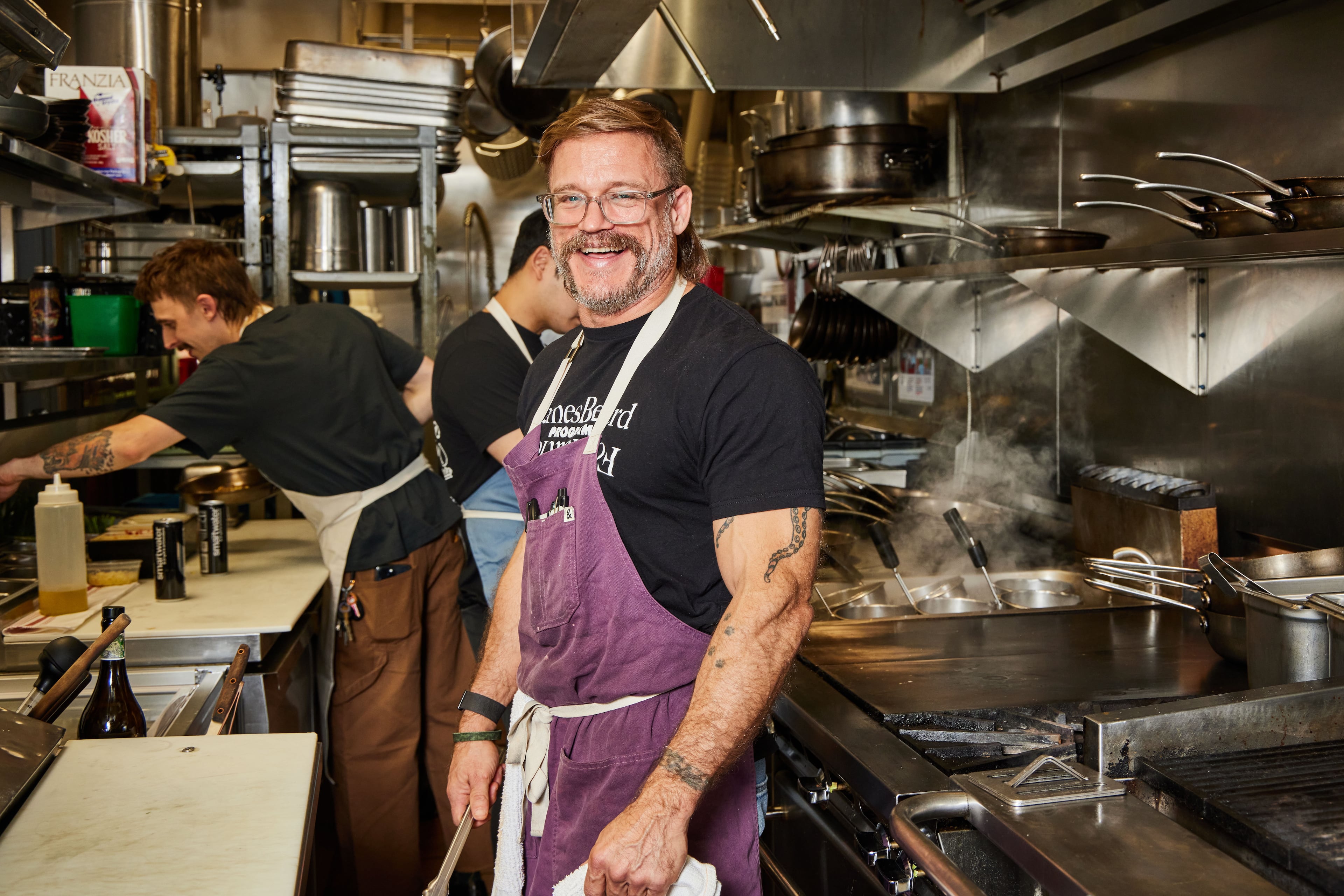 Bruce Logue and his team continue to serve soul-satisfying pasta creations 12 years since opening. (Bailey Garrot for the AJC)