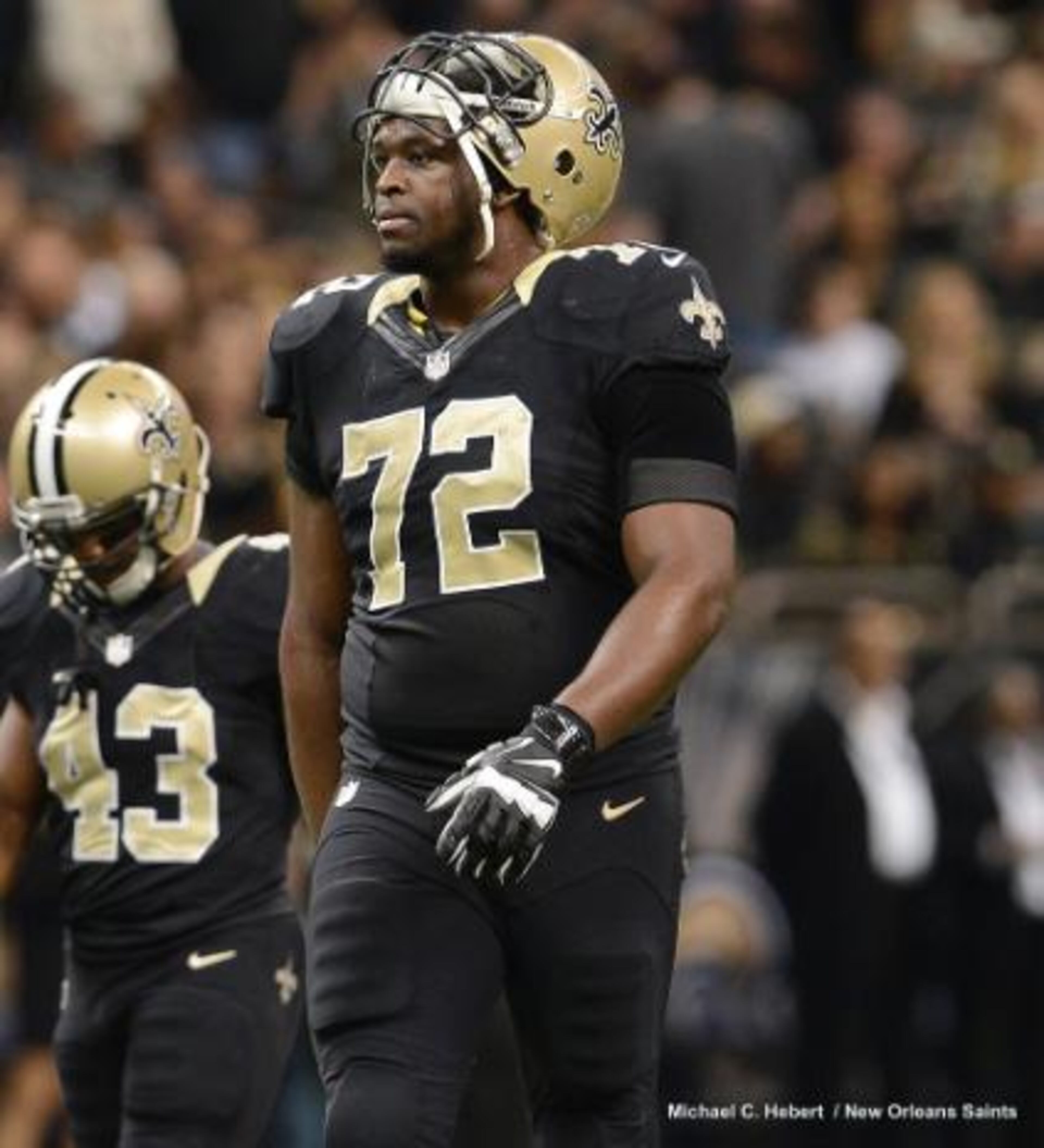 Terron Armstead is offensive tackle for the New Orleans Saints of the National Football League.