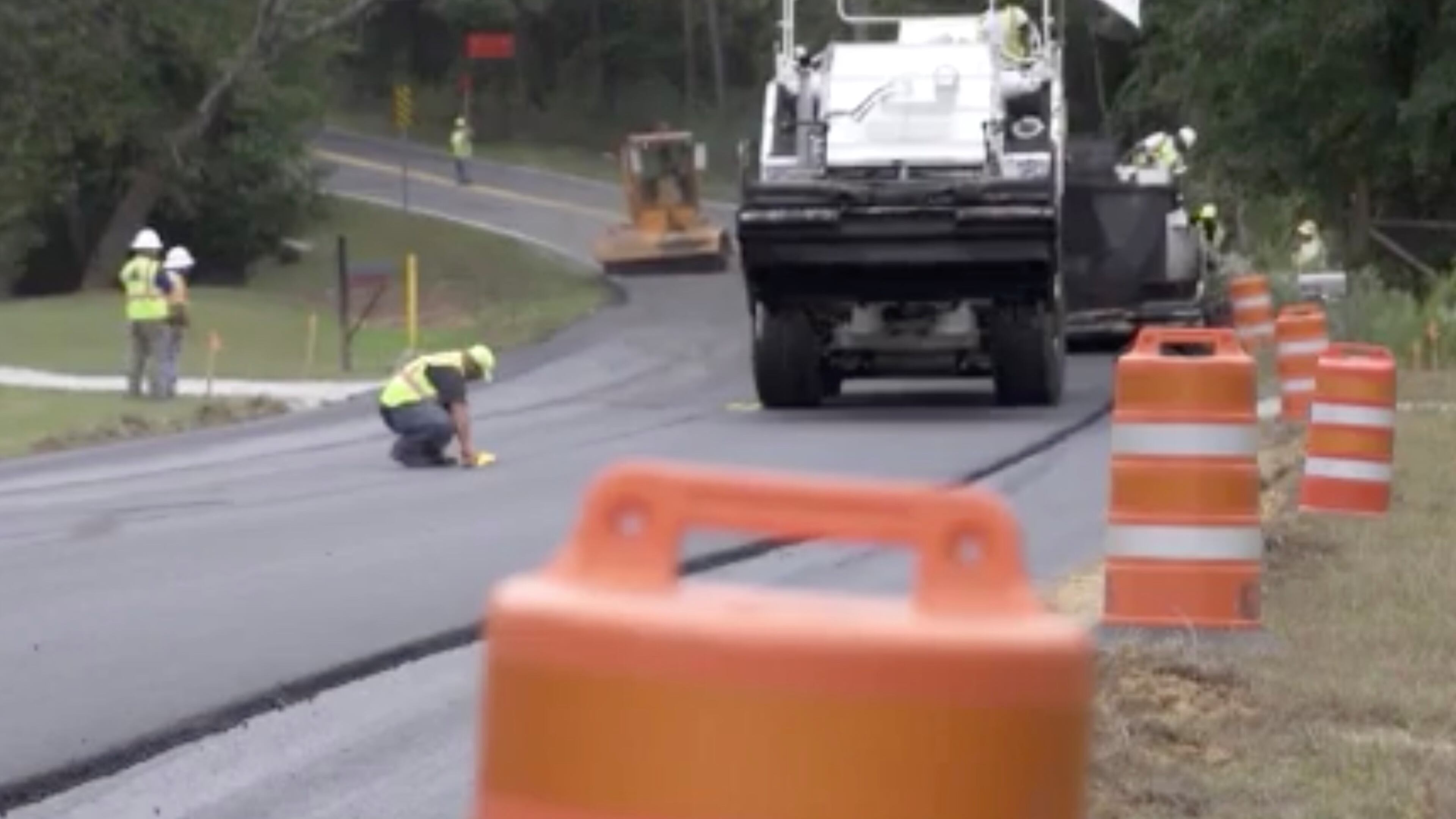 Sugar Hill is currently receiving bids for the city’s Roadway Resurfacing and Repairs Project. (Courtesy Baldwin Paving Company)