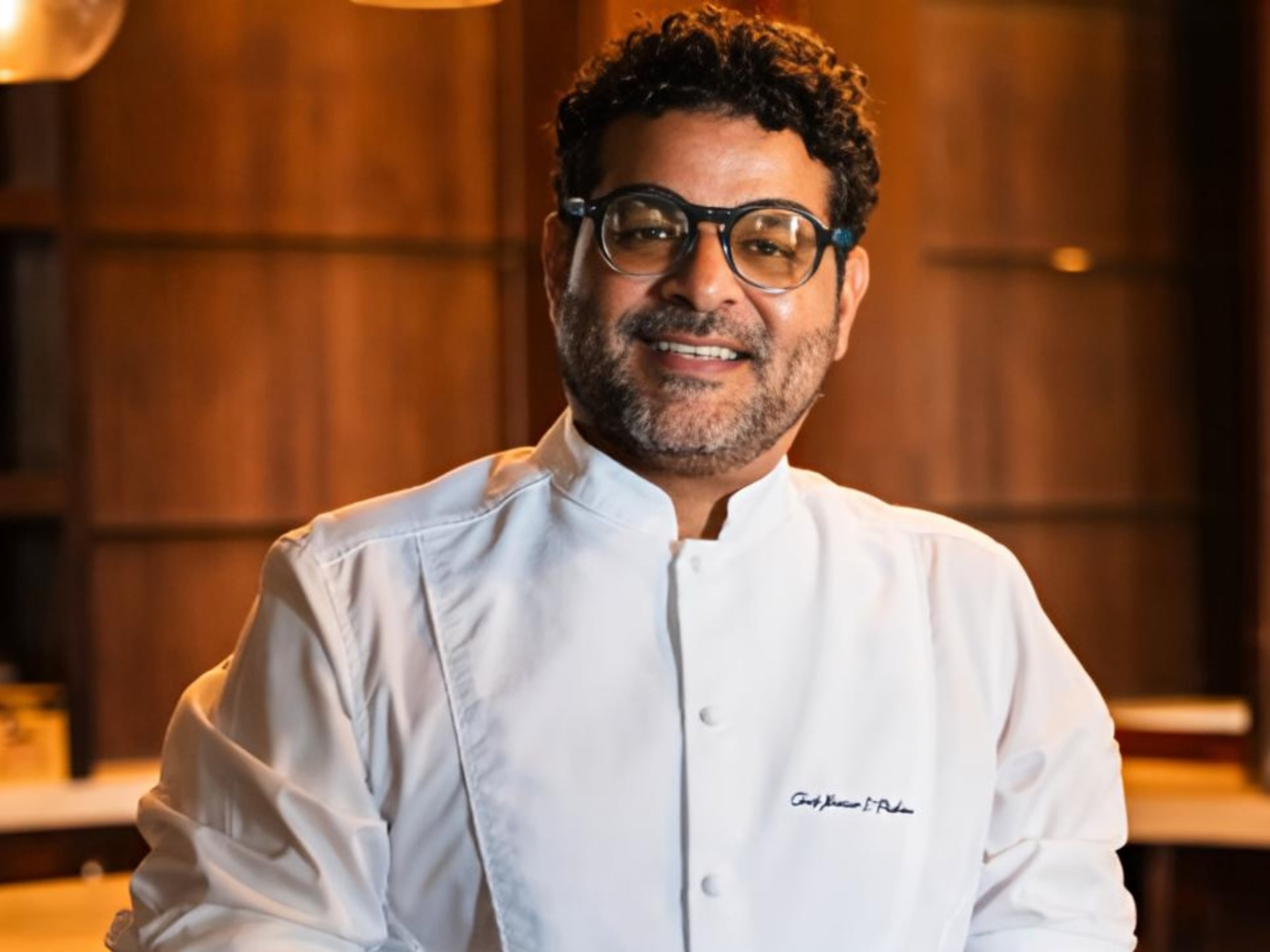Chef Xavier Pacheco in his kitchen. (Courtesy)