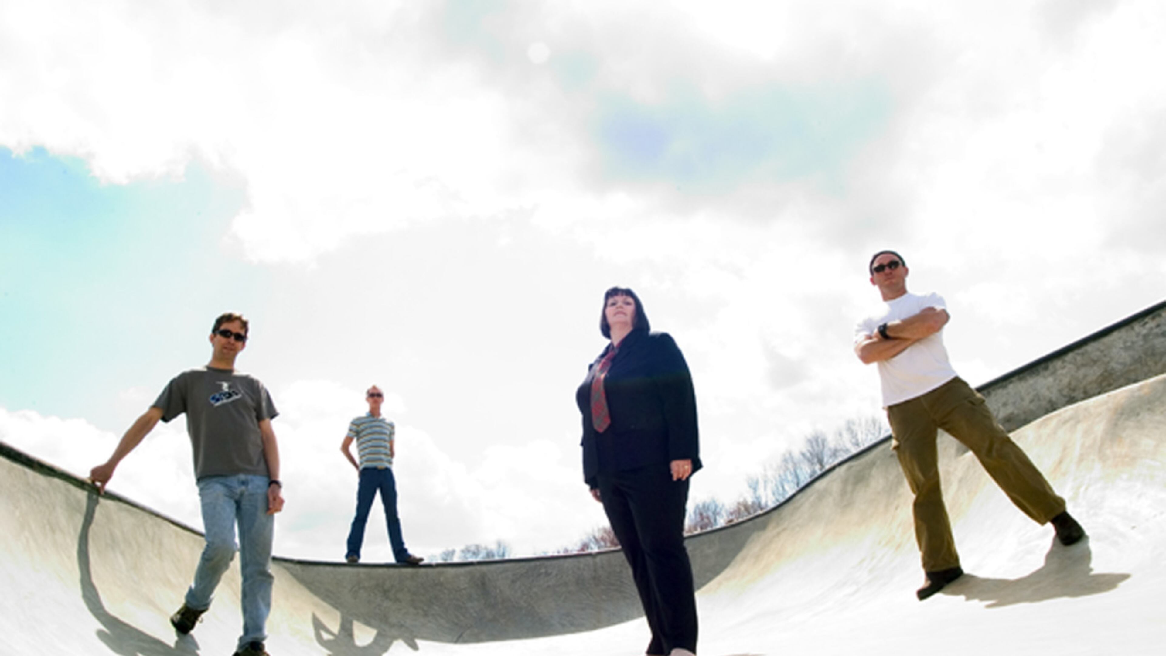 Pylon (2005) -- Randy Bewley, Michael Lachowski, Vanessa Hay, Curtis Crowe. Photo Jason Thrasher