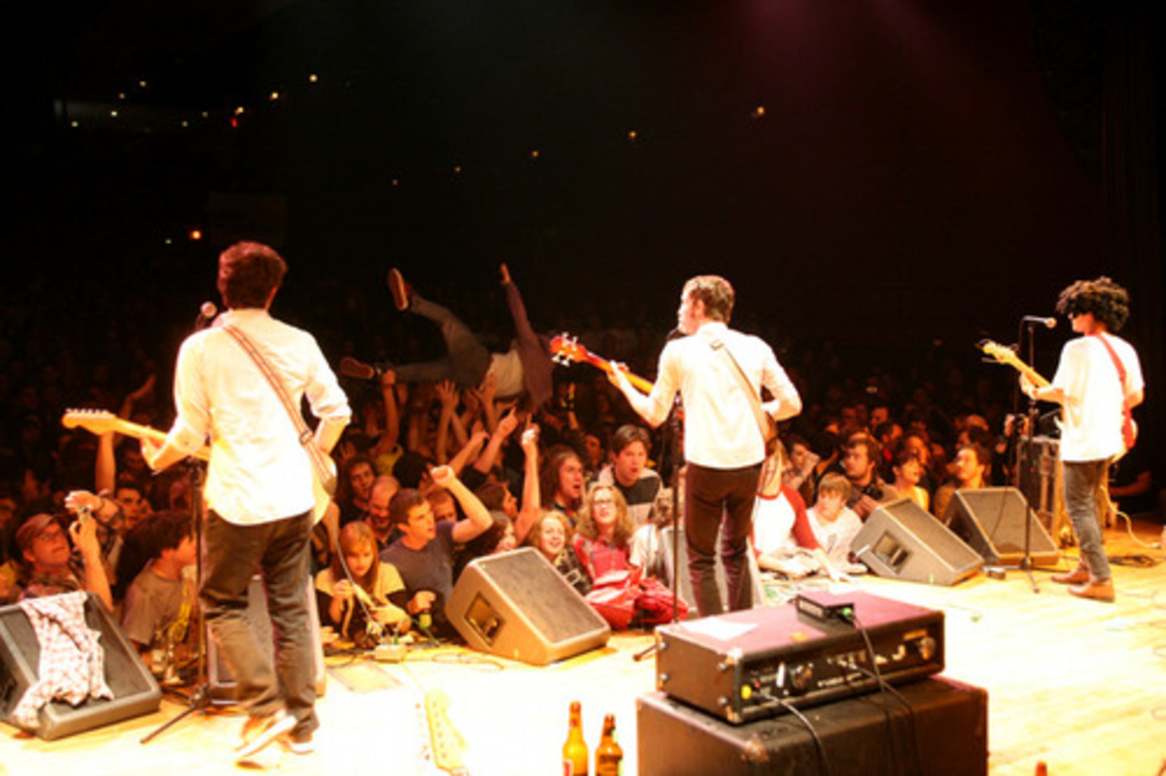 Local favorites The Black Lips (pictured), Deerhunter, Snowden and The Selmanaires sold out the Variety Playhouse Friday night in a raucous celebration of Stomp and Stammer Magazine's 11th anniversary of regional music coverage and support of local artists.