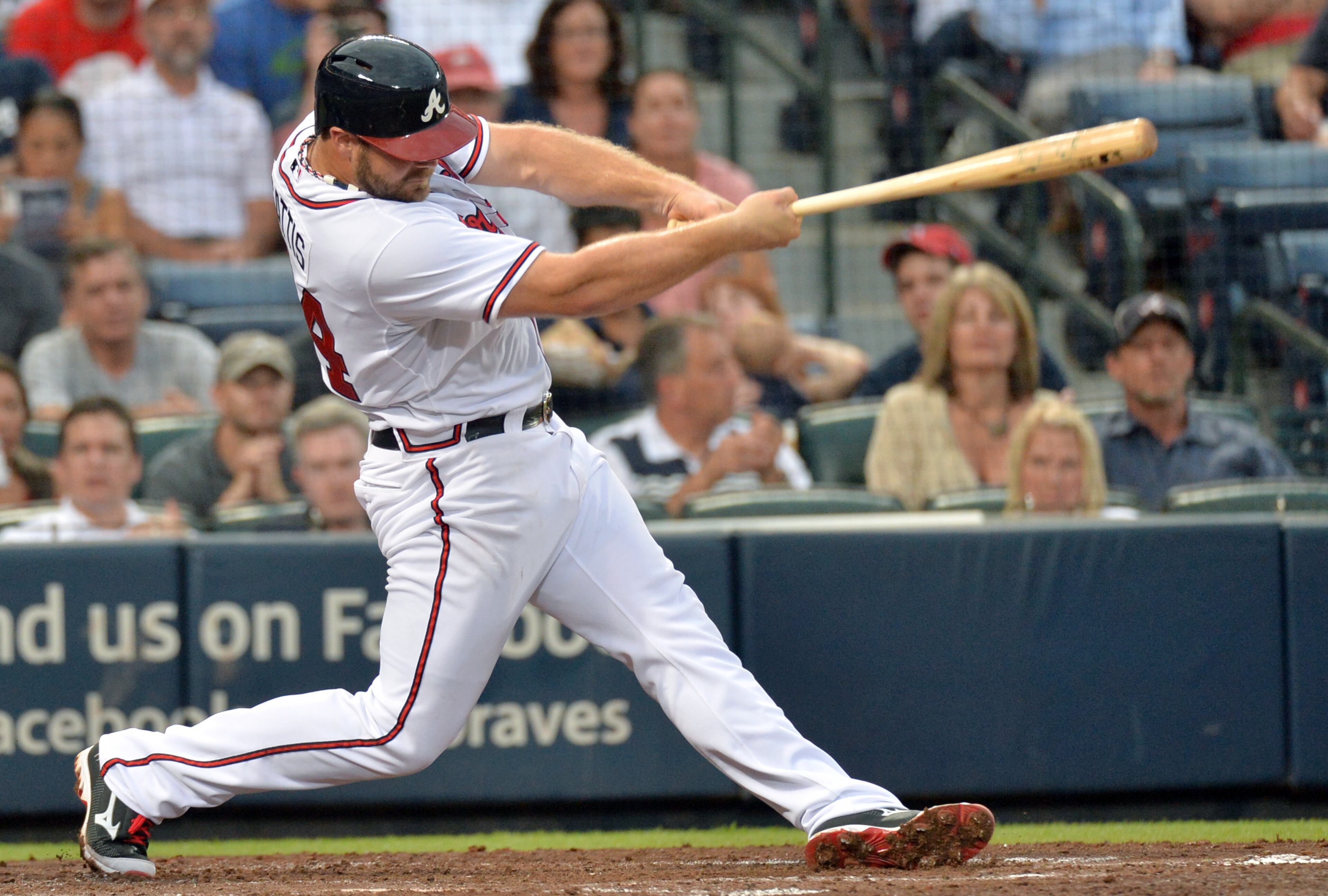 BATTING SEVENTH: Catcher Evan Gattis (hitting .209 this spring).