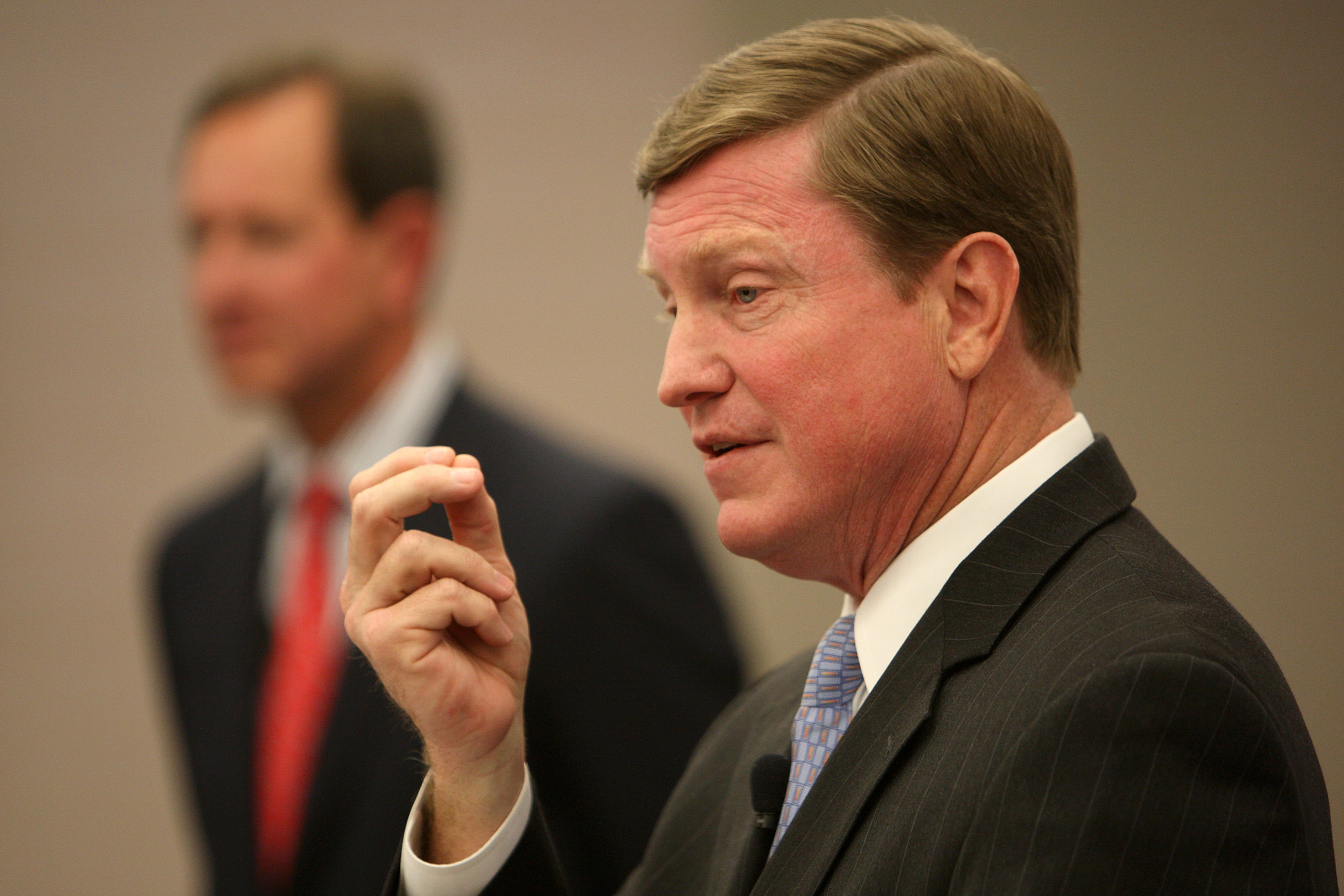 As the only finalist for the position, former Southern Company CEO Thomas Fanning is the likely successor to Sonny Perdue as chancellor of the University System of Georgia.
