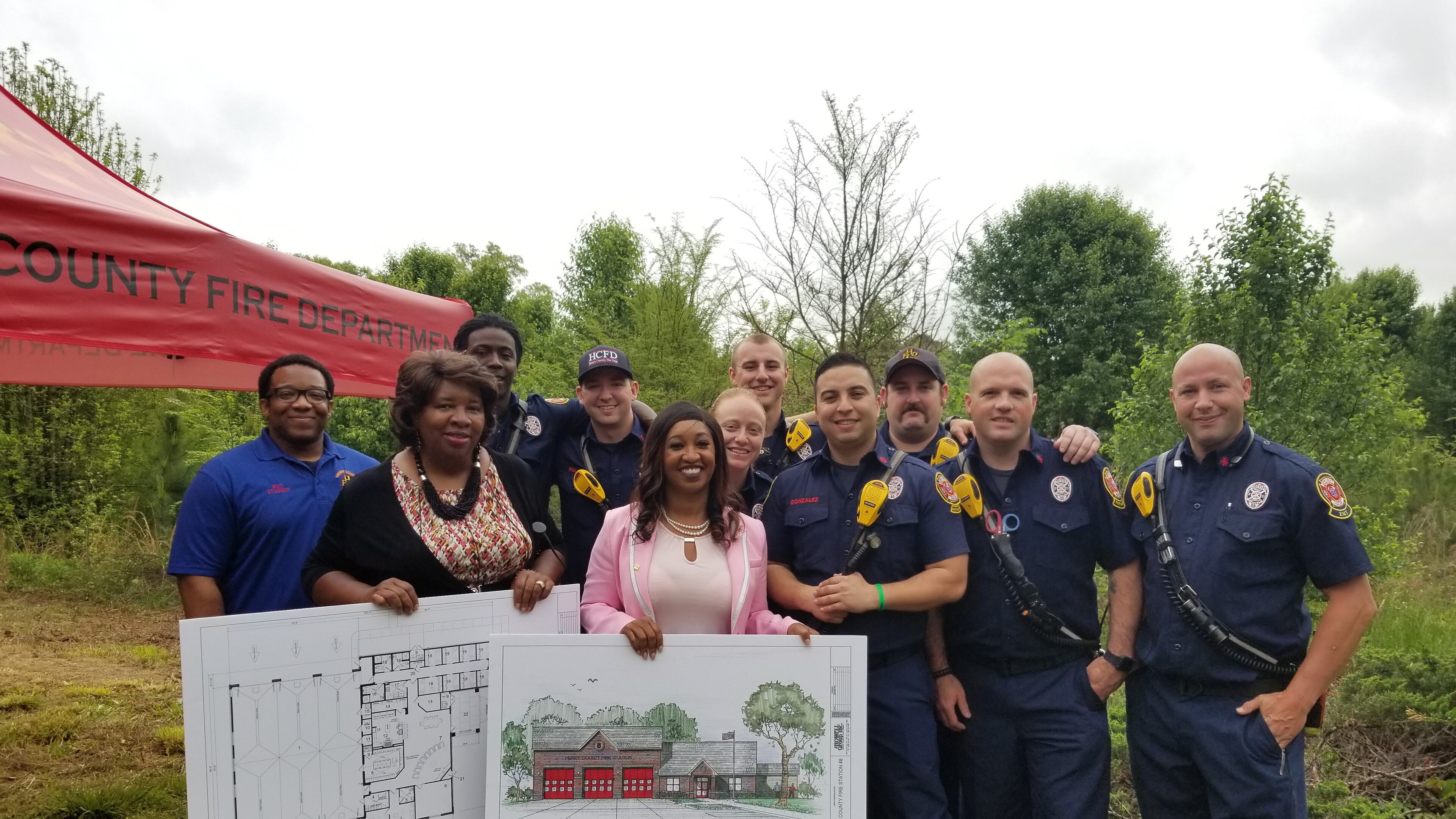Henry County leaders broke ground on a new replacement fire station earlier this year. The county's fire department services recently received a $1.3 million grant from the Department of Homeland Security for equipment upgrades.