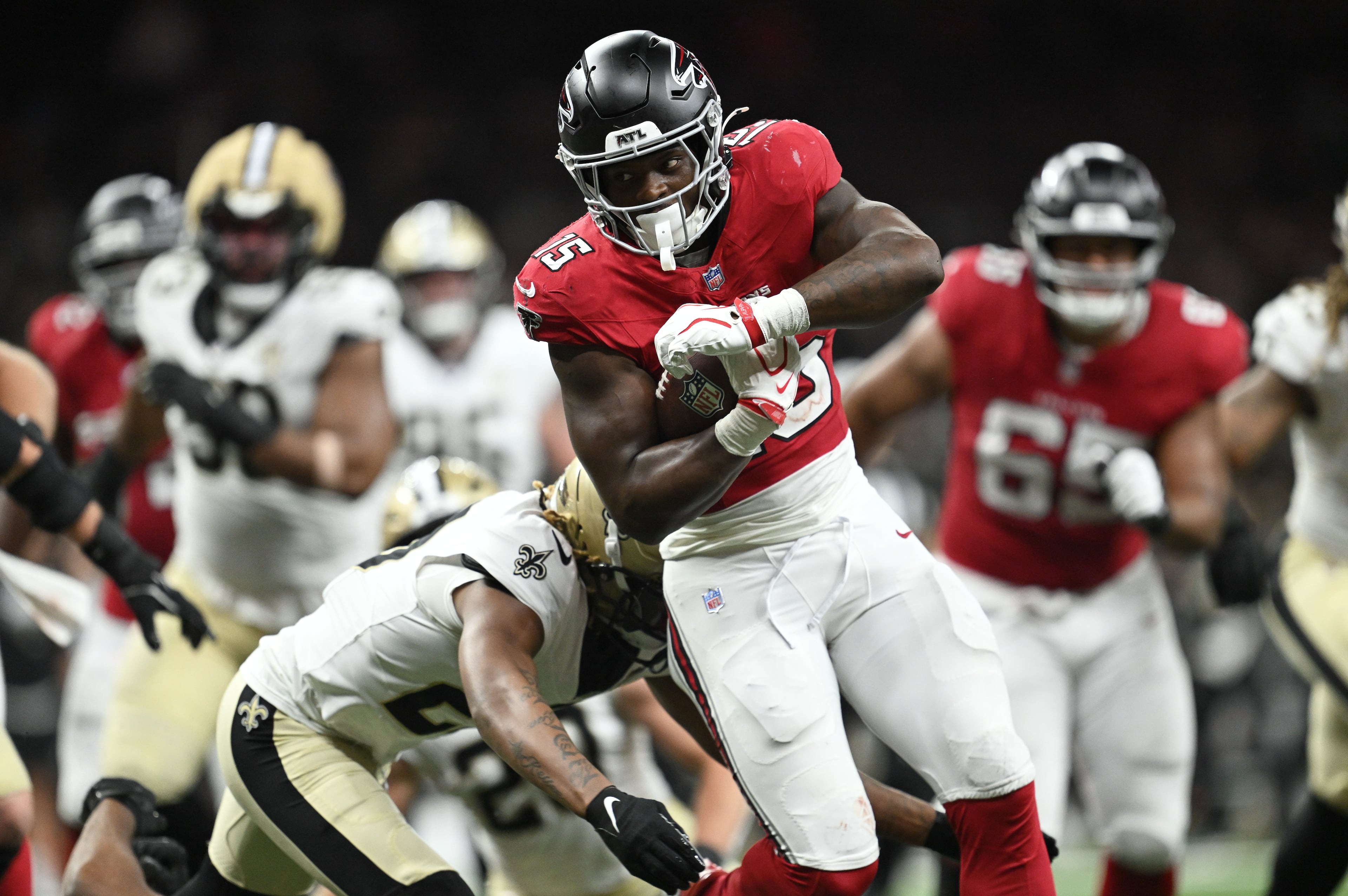 APTOPIX Falcons Saints Football