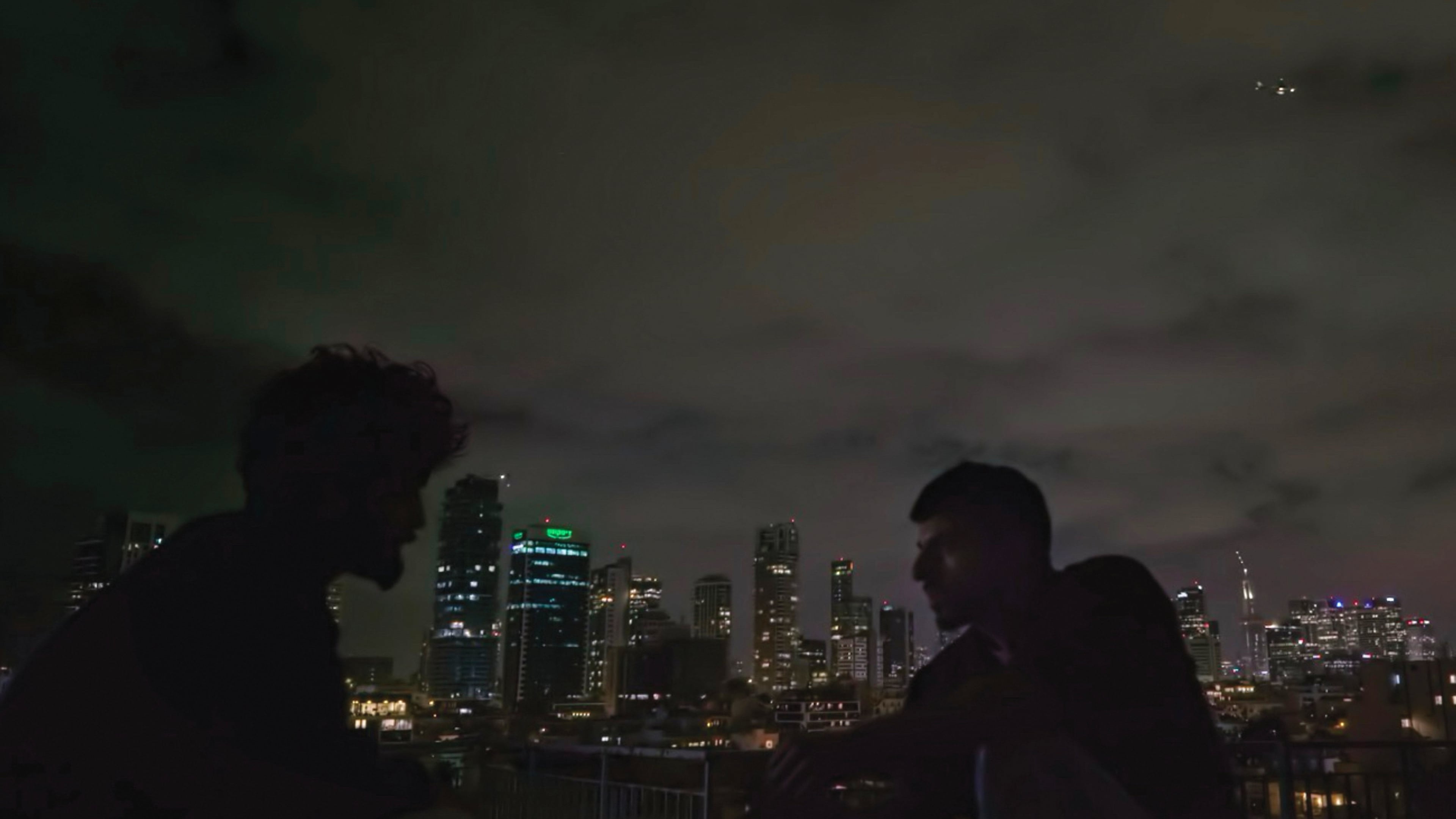 This image released by the Venice FIlm Festival shows a scene from "NAZA," a documentary by The Guardian directed by Yuval Abraham and Rachel Szor. (Venice Film Festival via AP)