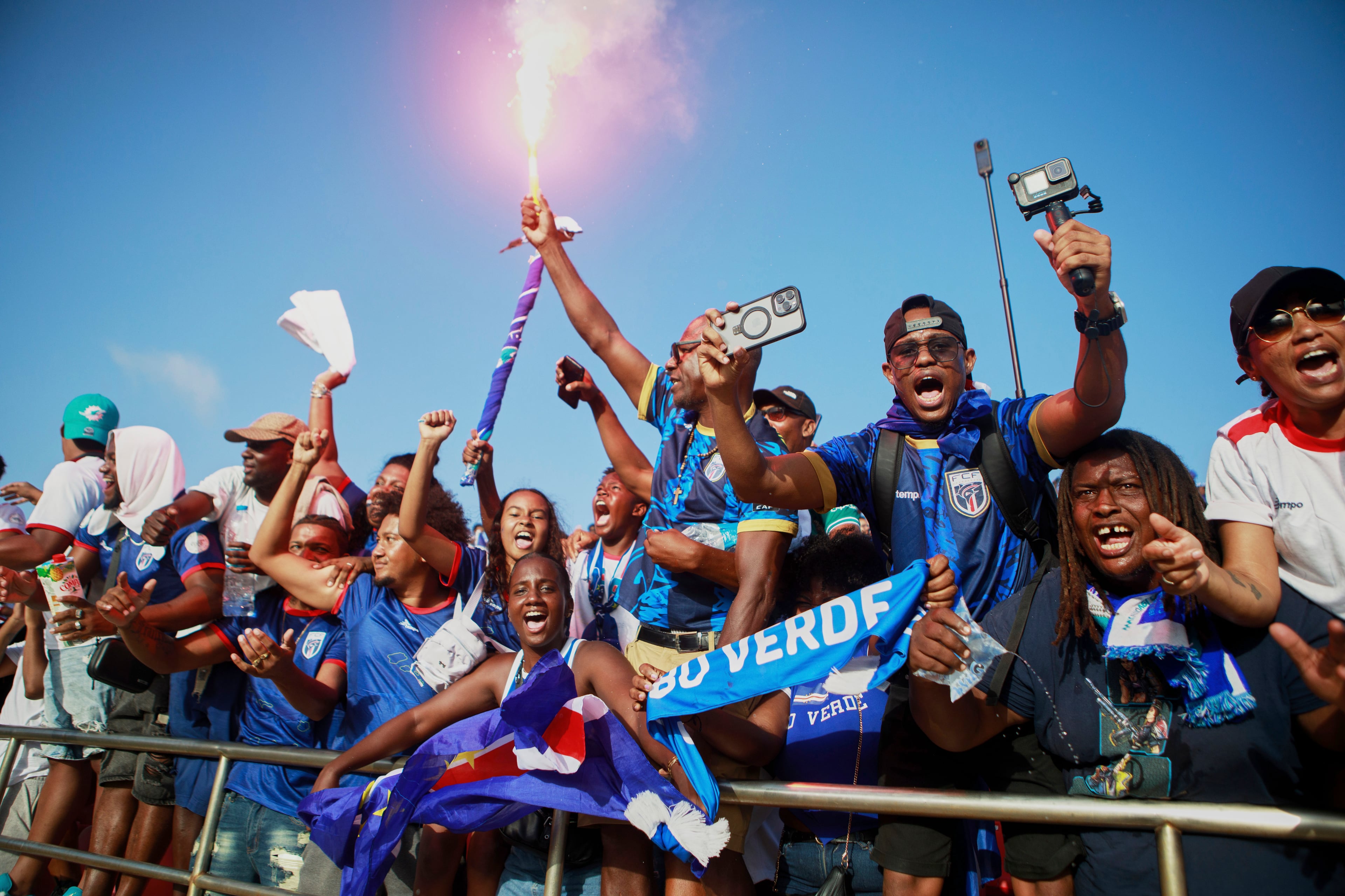 Cape Verde is ready for their World Cup debut. (AP Photo/Cristiano Barbosa)