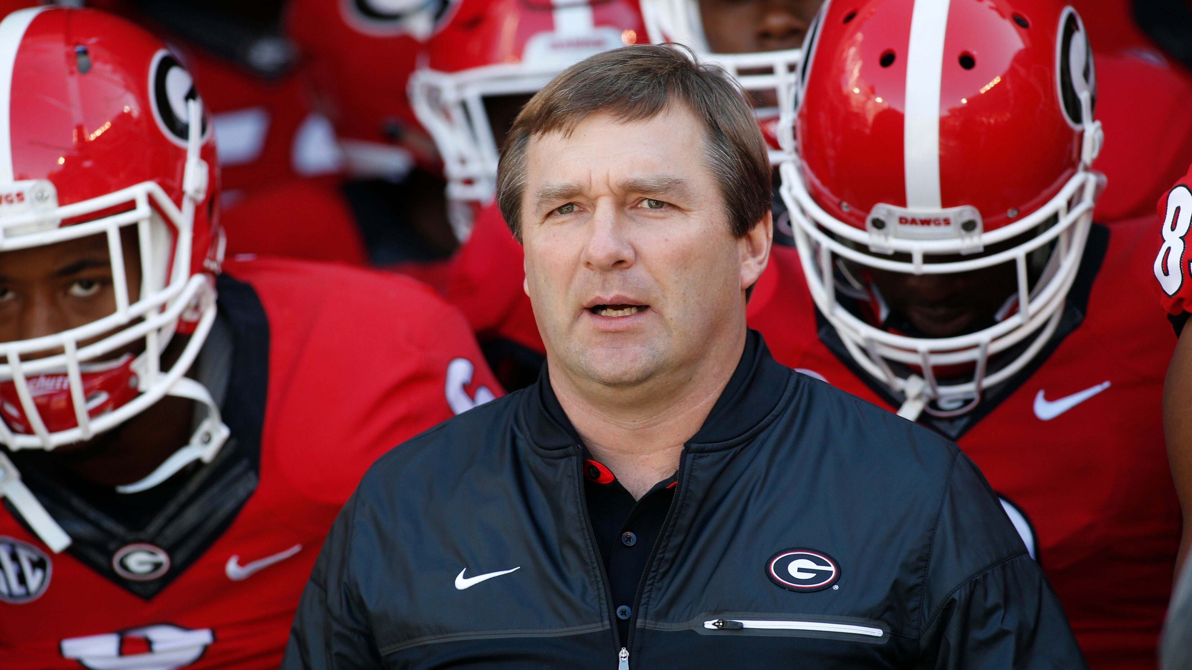 Kirby Smart is entering his second season as the Bulldogs' head football coach.