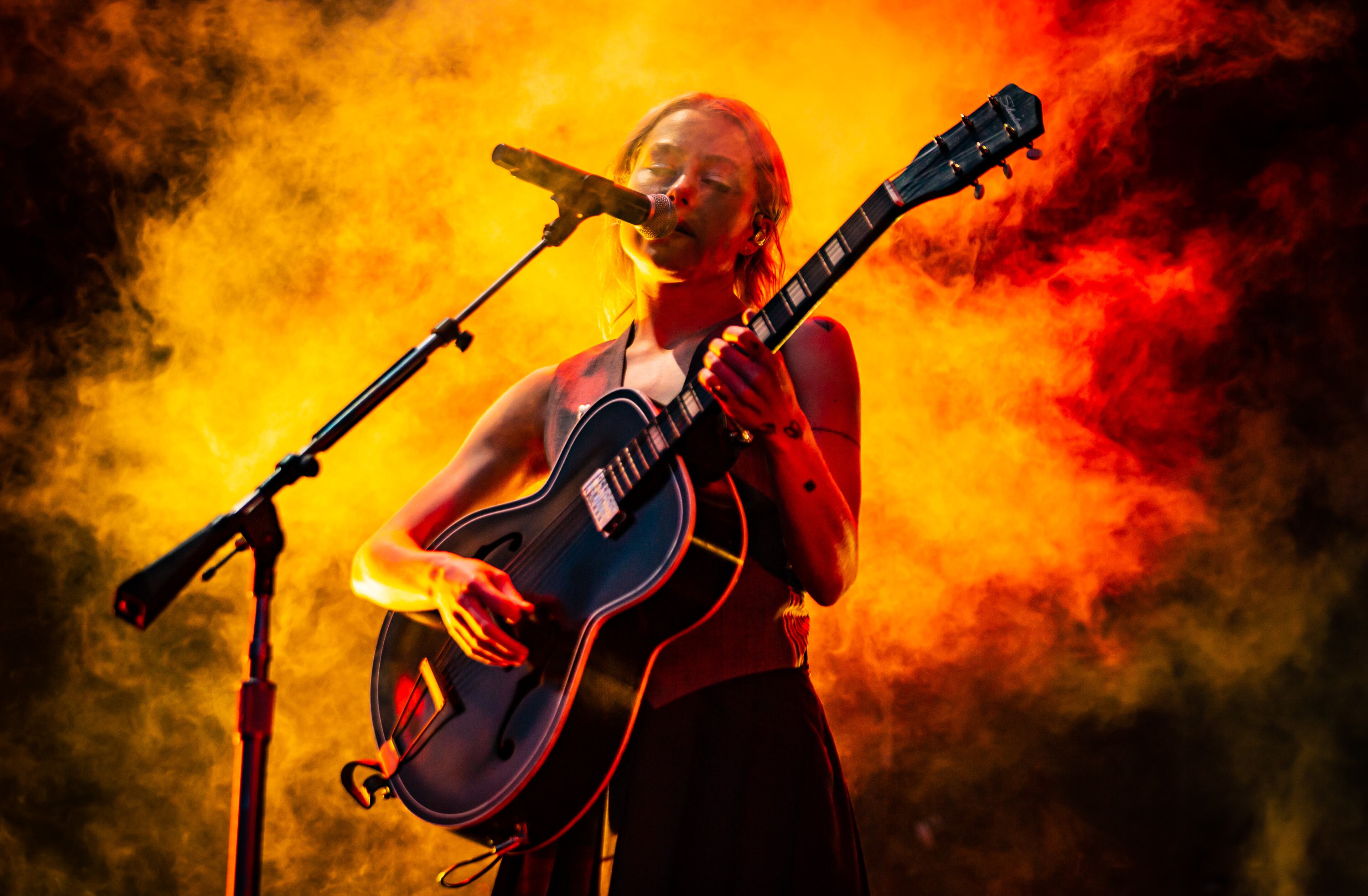 Boygenius closes out Sunday, June 11, 2023 at Re:SET Summer Concert Series at Atlanta's Central Park. It was the final night of the three-day festival.