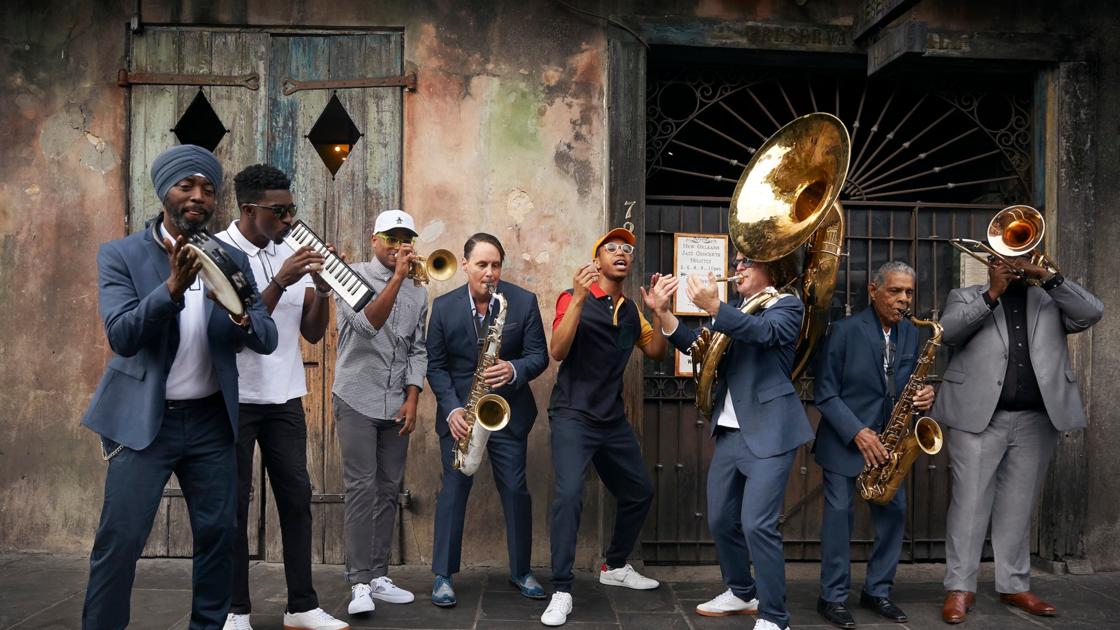 The Preservation Hall Jazz Band will perform at the Variety Playhouse.
Courtesy of Chris Swainston