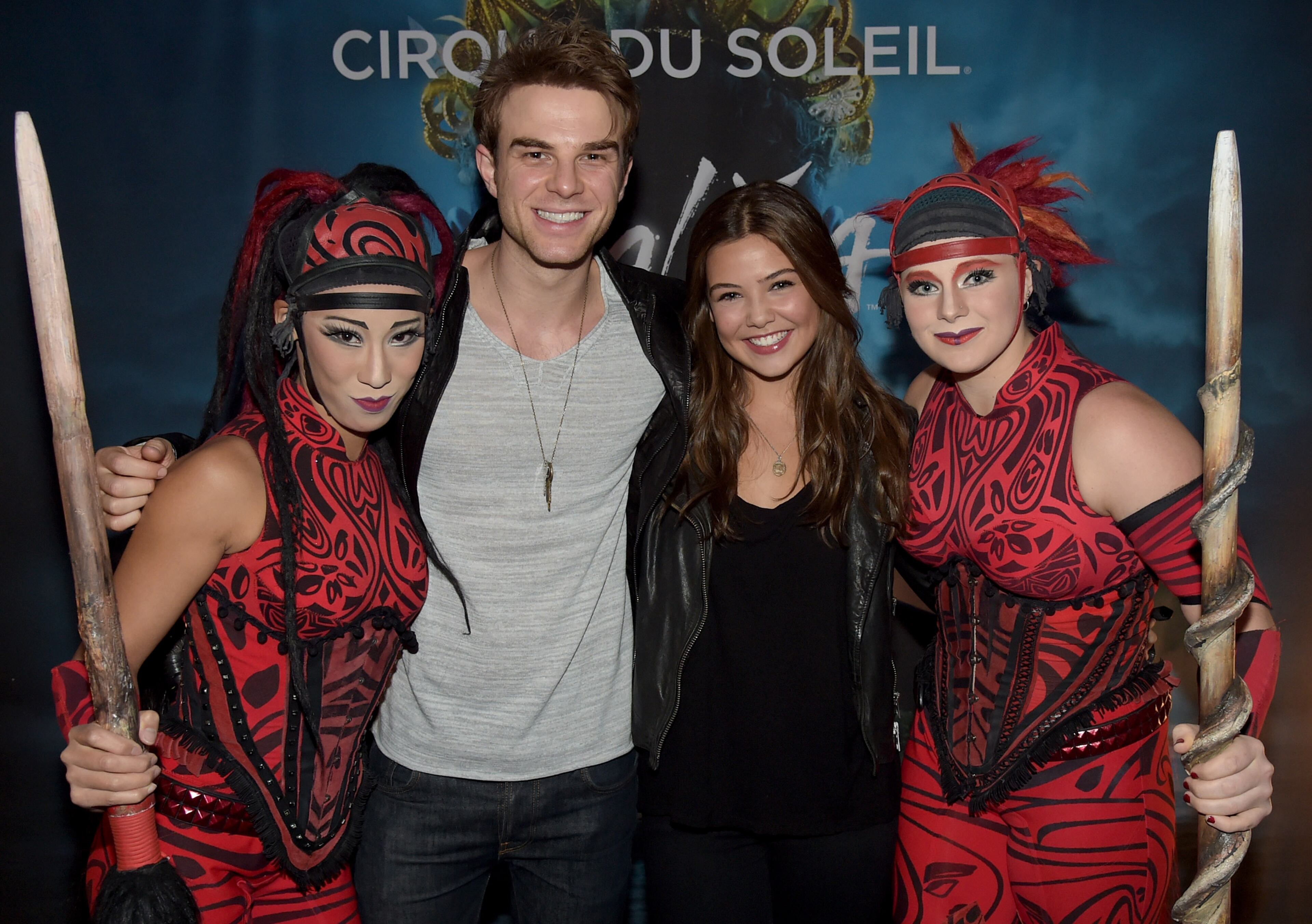 ATLANTA, GA - OCTOBER 03: CW's "The Originals" cast members, Nathaniel Buzolic and Danielle Campbell attend Amaluna opening night at the Big Top at Atlantic Station on October 3, 2014 in Atlanta, Georgia. (Photo by Rick Diamond/Getty Images for Cirque du Soleil)