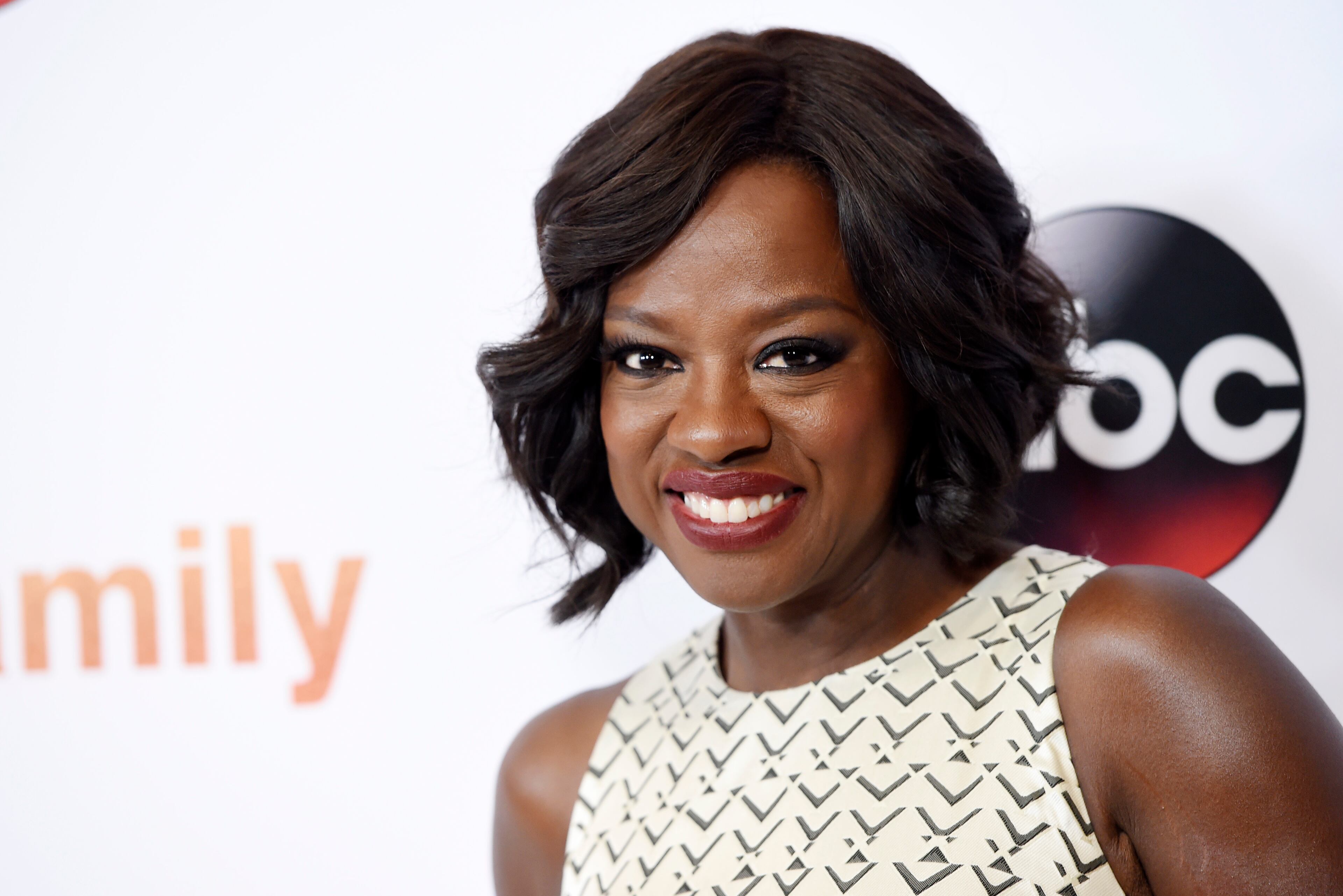 Viola Davis, a cast member in the television series "How to Get Away with Murder," poses at the Disney ABC Television Group party during the 2015 Television Critics Association Summer Press Tour at the Beverly Hilton on Tuesday, Aug. 4, 2015, in Beverly Hills, Calif. (Photo by Chris Pizzello/Invision/AP)