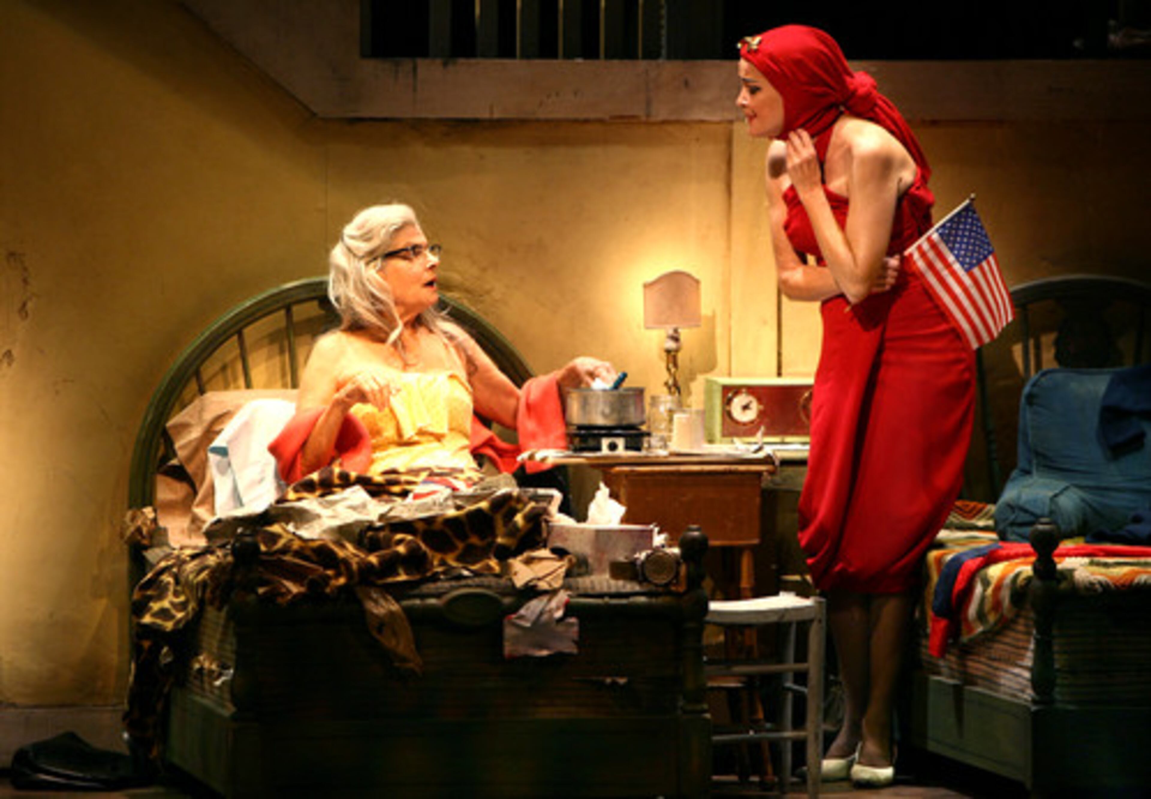 GREY GARDENS. ORIGINAL: 1975 documentary about Jackie O's eccentric relations. MUSICAL: Spawned yet another documentary about the making of the musical.