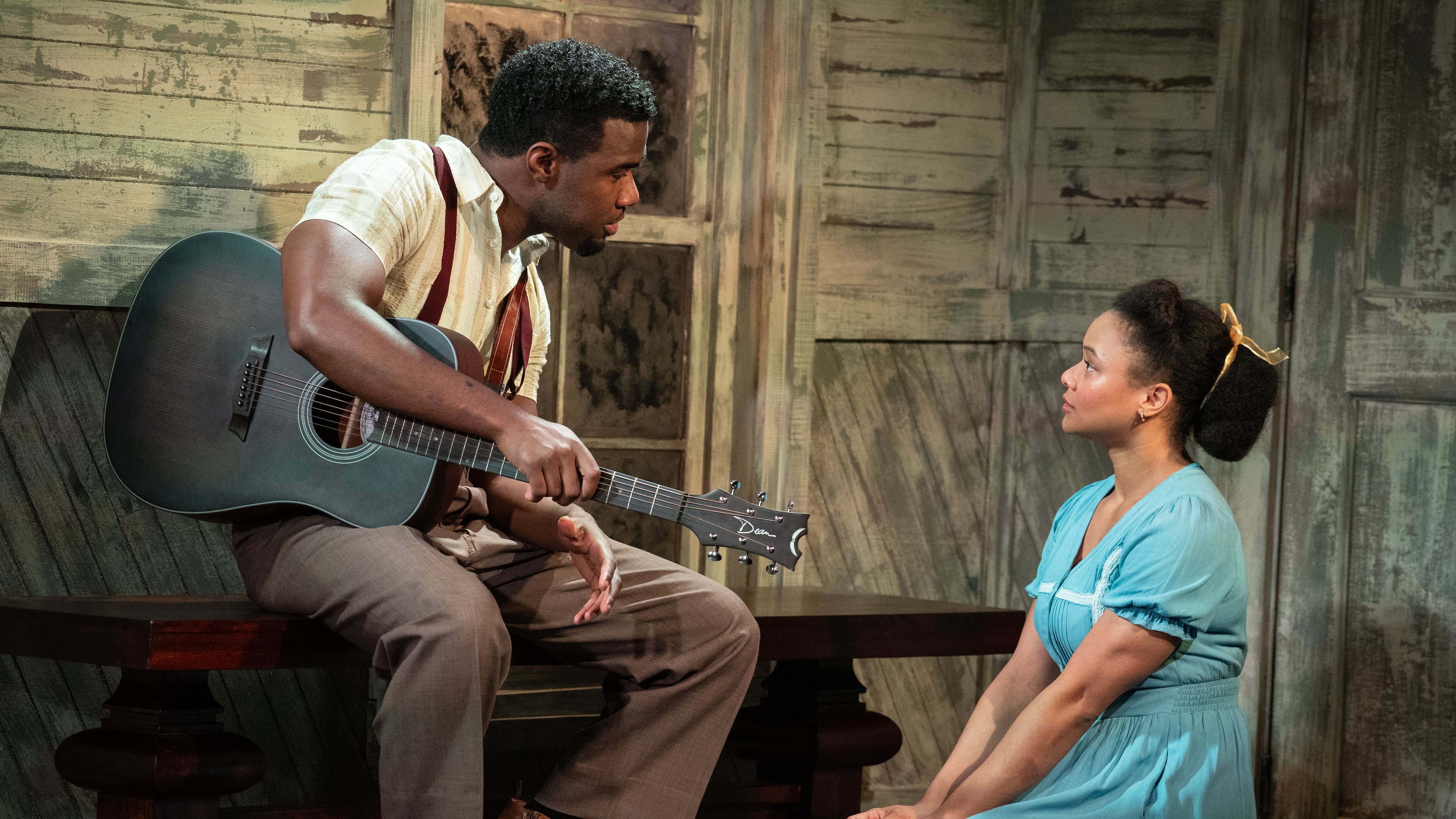 Jade Payton (right) plays Avery in Roundabout Theatre's production of York Walker's "Covenant" in New York. She reprises the role in the Alliance Theatre production opening Oct. 8 at Hertz Stage. (Joan Marcus for Roundabout Theatre Productions)
