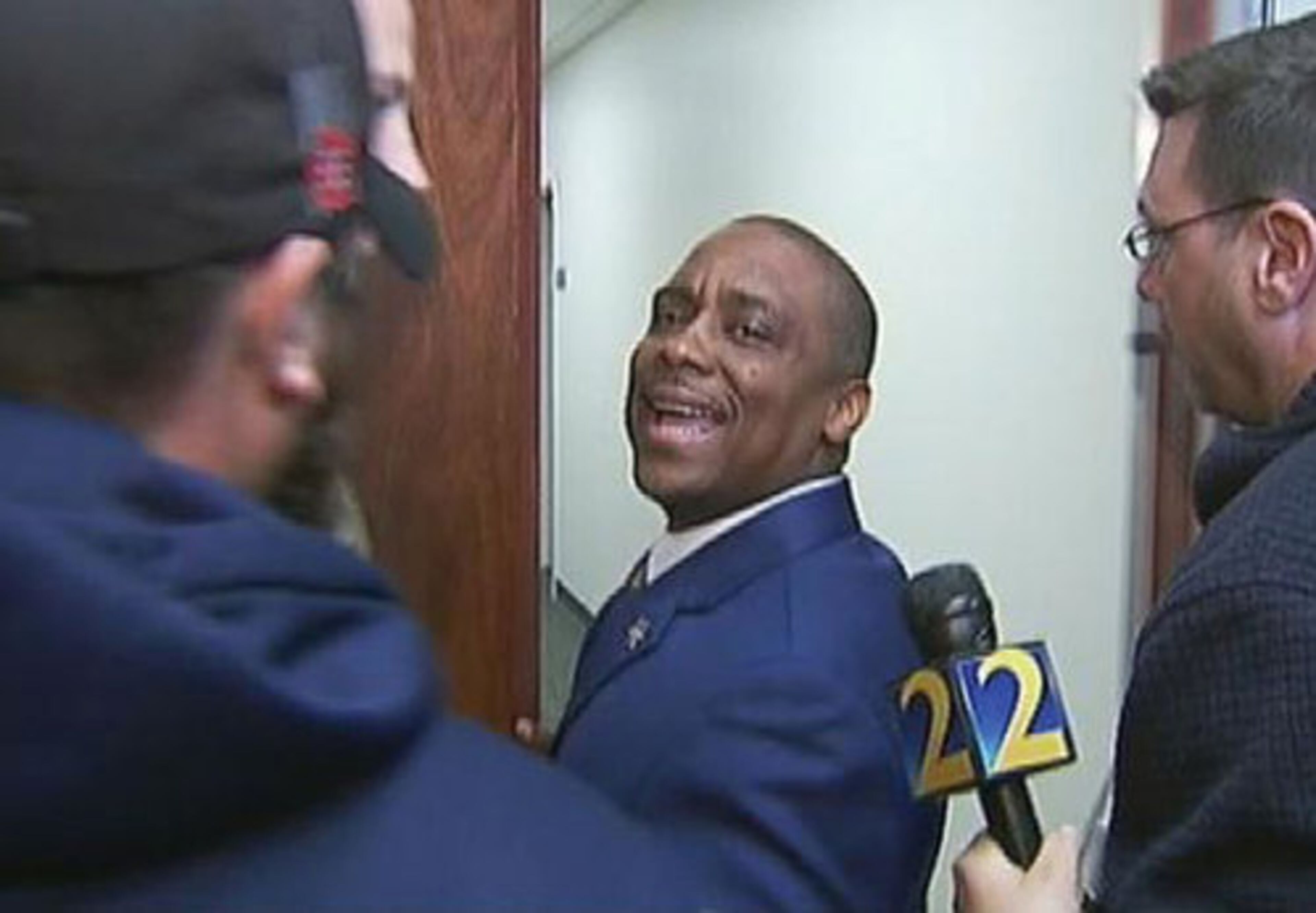 Leaving the courtroom after the hearing, Victor Hill yelled to Channel 2 Action News reporter Mark Winne, "I'm still running for sheriff."