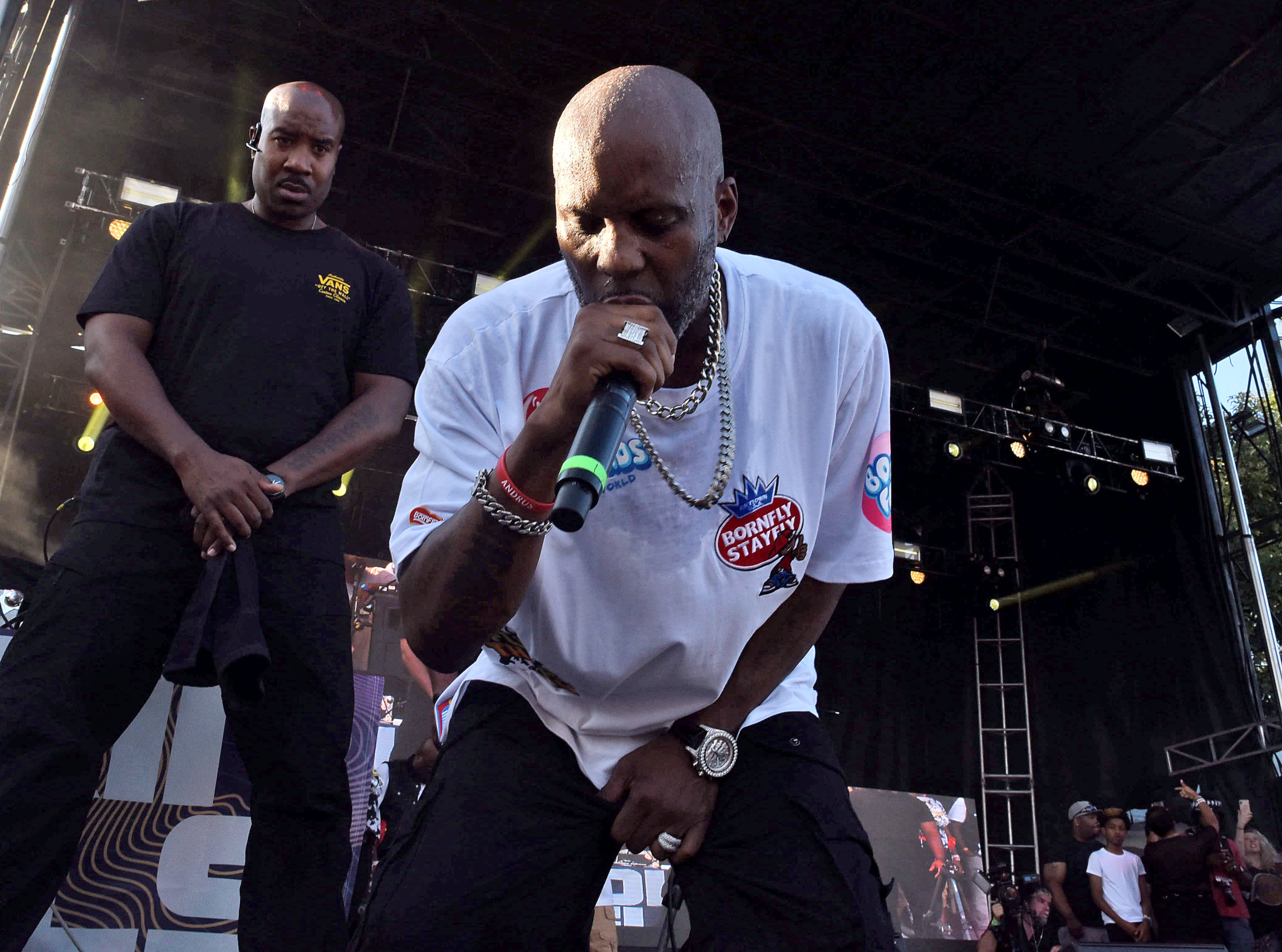 ATLANTA - September 8, 2019: Rapper DMX performs at One Musicfest, which is celebrating its 10th anniversary at Centennial Park. RYON HORNE/RHORNE@AJC.COM