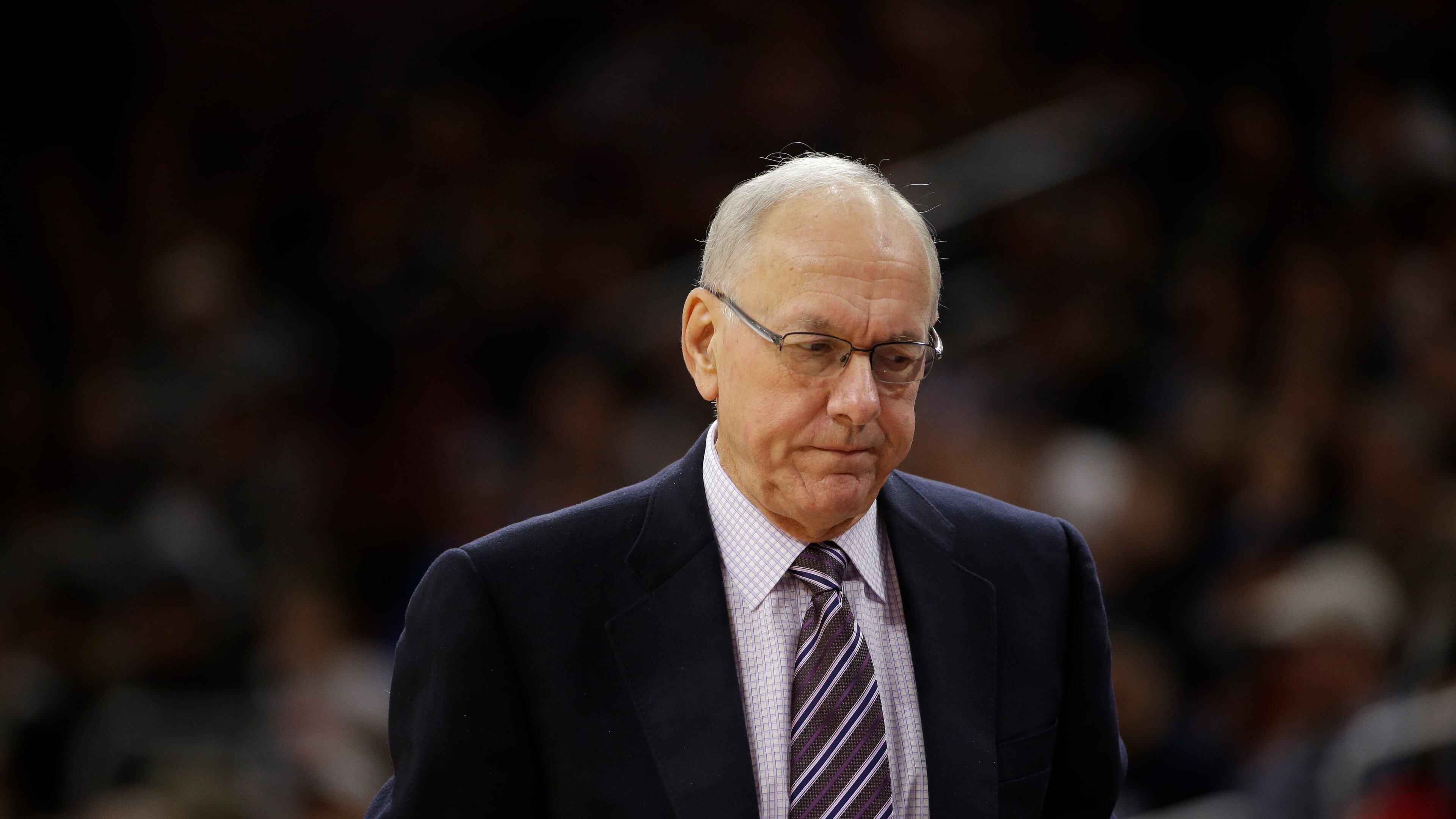 FILE - In this Dec. 20, 2014, file photo, Syracuse head coach Jim Boeheim reacts during an NCAA college basketball game against Villanova in Philadelphia. The NCAA has suspended Syracuse coach Jim Boeheim Friday, March 6, 2015, for nine games for academic, drug and gifts violations committed primarily by the men's basketball program.(AP Photo/Matt Slocum, File) Jim Boeheim ignored NCAA rules and was hit with penalties. (AP photo)