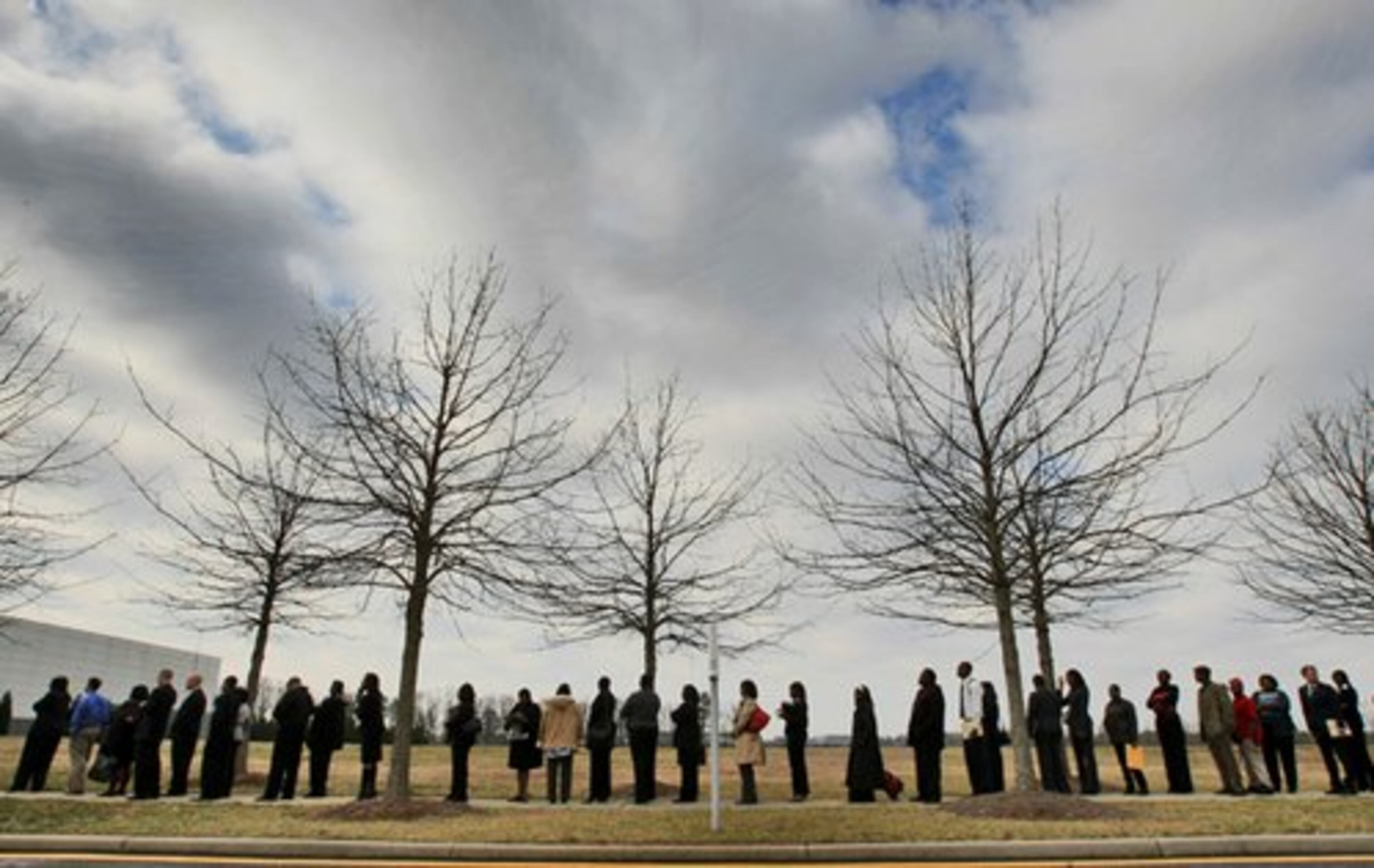 The job fair included several companies and government agencies, according to the organizers.