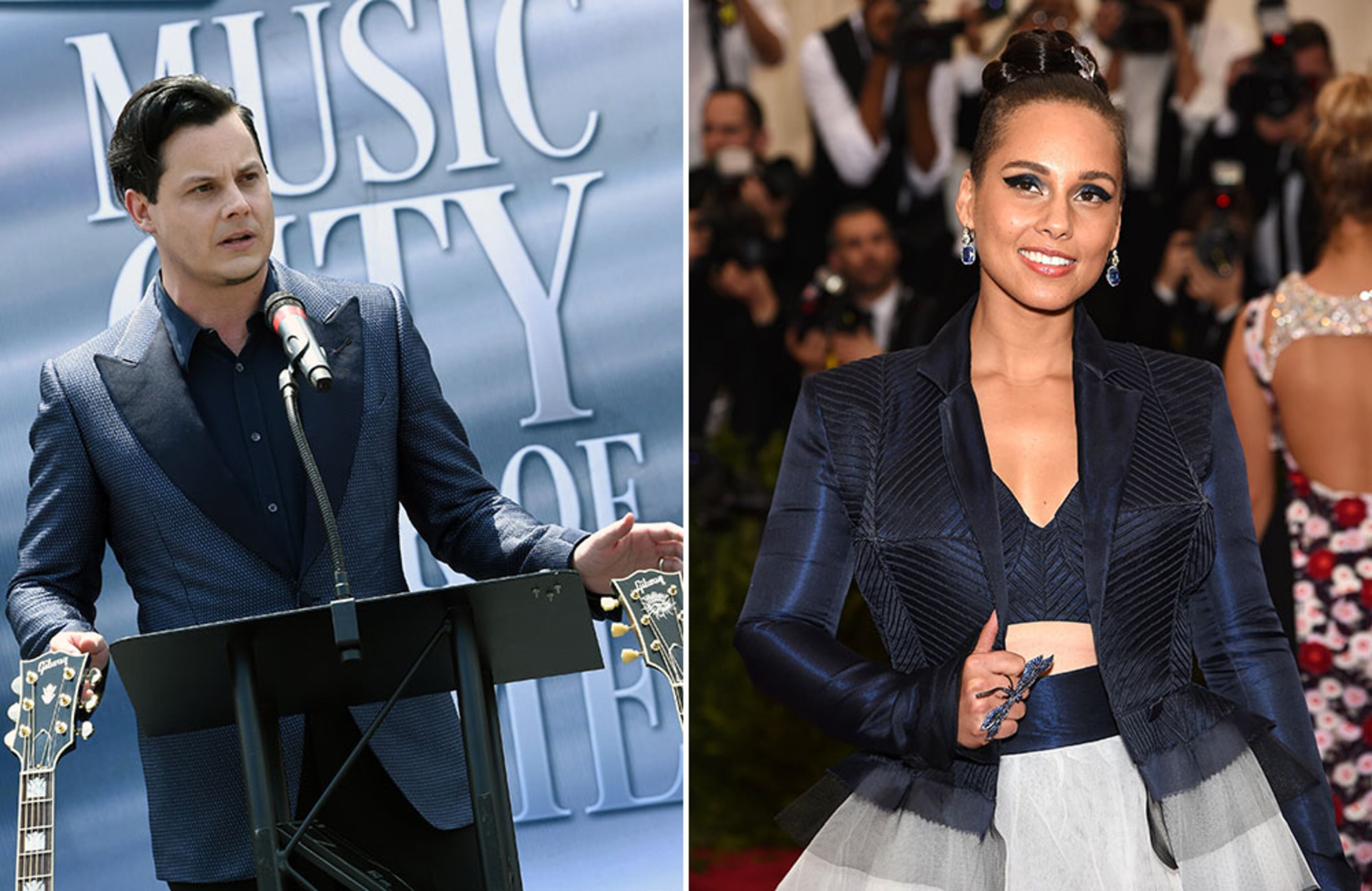 Jack White and Alicia Keys performed the song "Another Way to Die" from the 2008 Bond film "Quantum of Solace." White wrote the song.