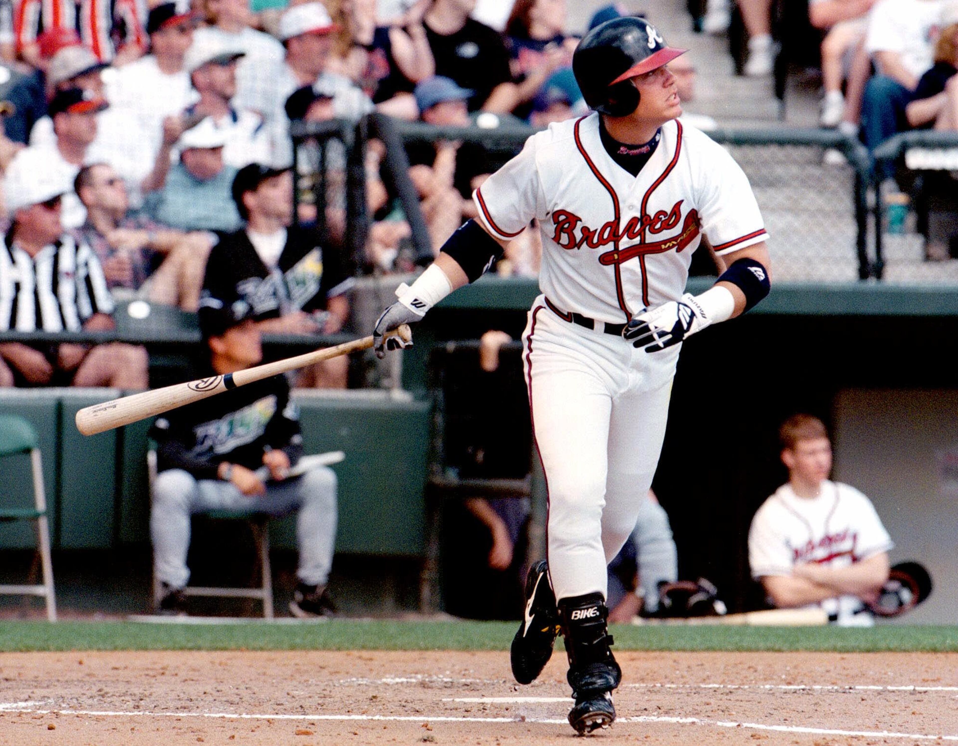 45: Chipper Jones in 1999.