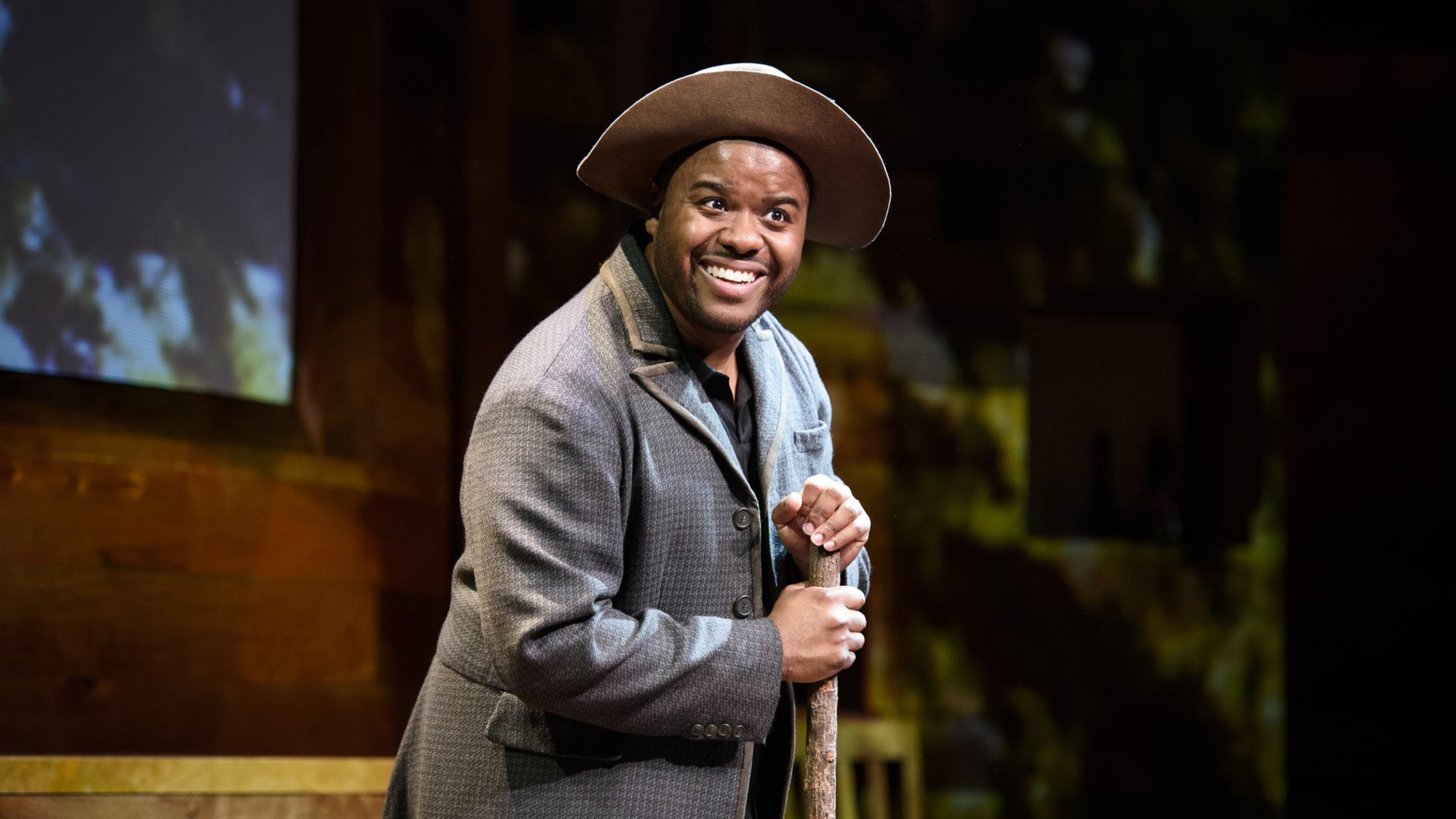 Mark Kendall in his new play, “The Magic Negro and other Blackity Blackness as told by an African-American Man who also happens to be Black.” The show opens the week of March 26 at the Alliance Theatre.