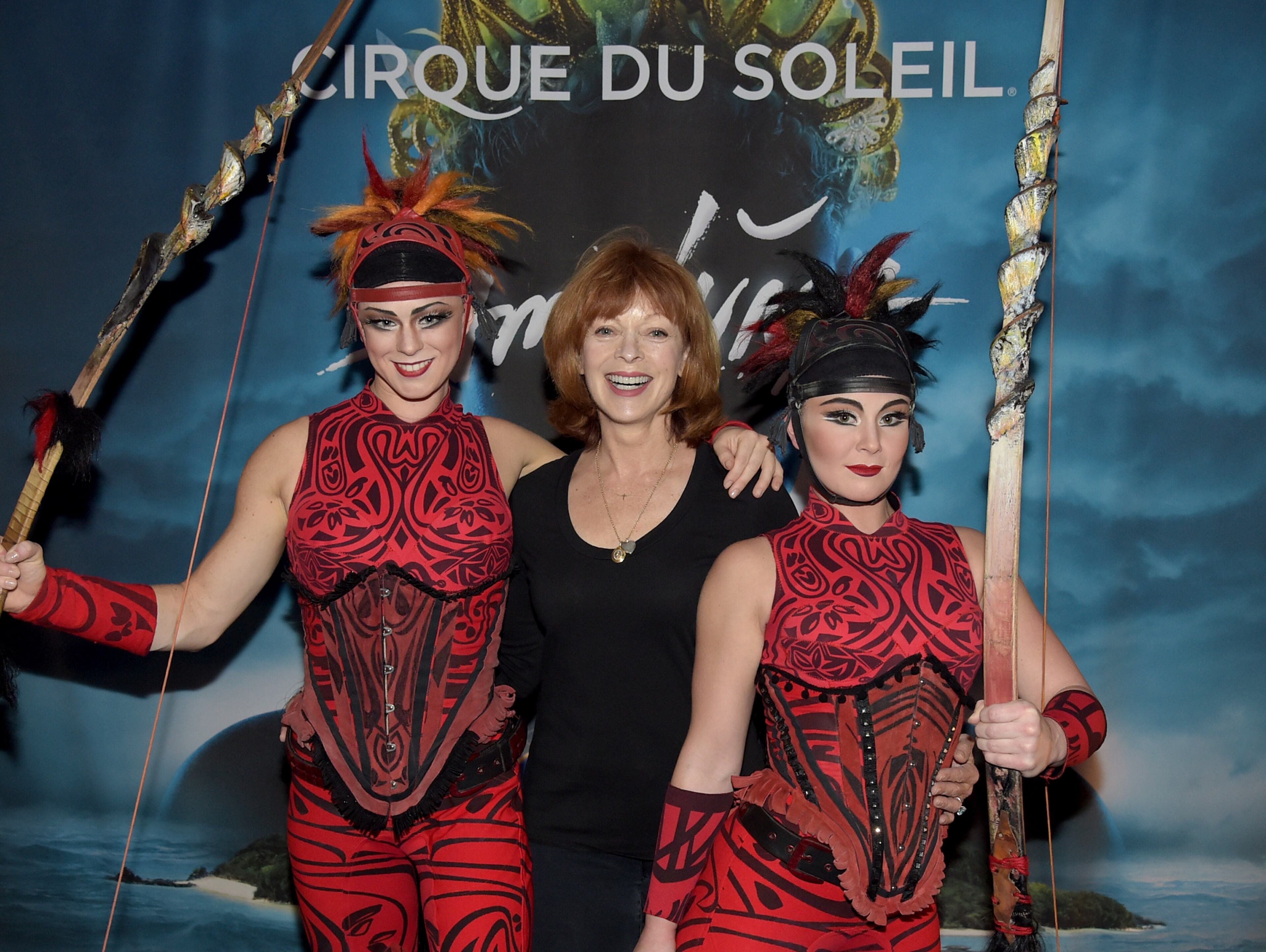 ATLANTA, GA - OCTOBER 03: ABC's "Resurrection" cast member Frances Fisher attends Amaluna opening night at the Big Top at Atlantic Station on October 3, 2014 in Atlanta, Georgia. (Photo by Rick Diamond/Getty Images for Cirque du Soleil)