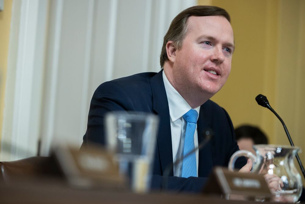 U.S. Rep. Brian Jack, R-Peachtree City, seen here at a House Committee on Rules meeting at the Capitol in Washington last year. (Nathan Posner for the AJC)