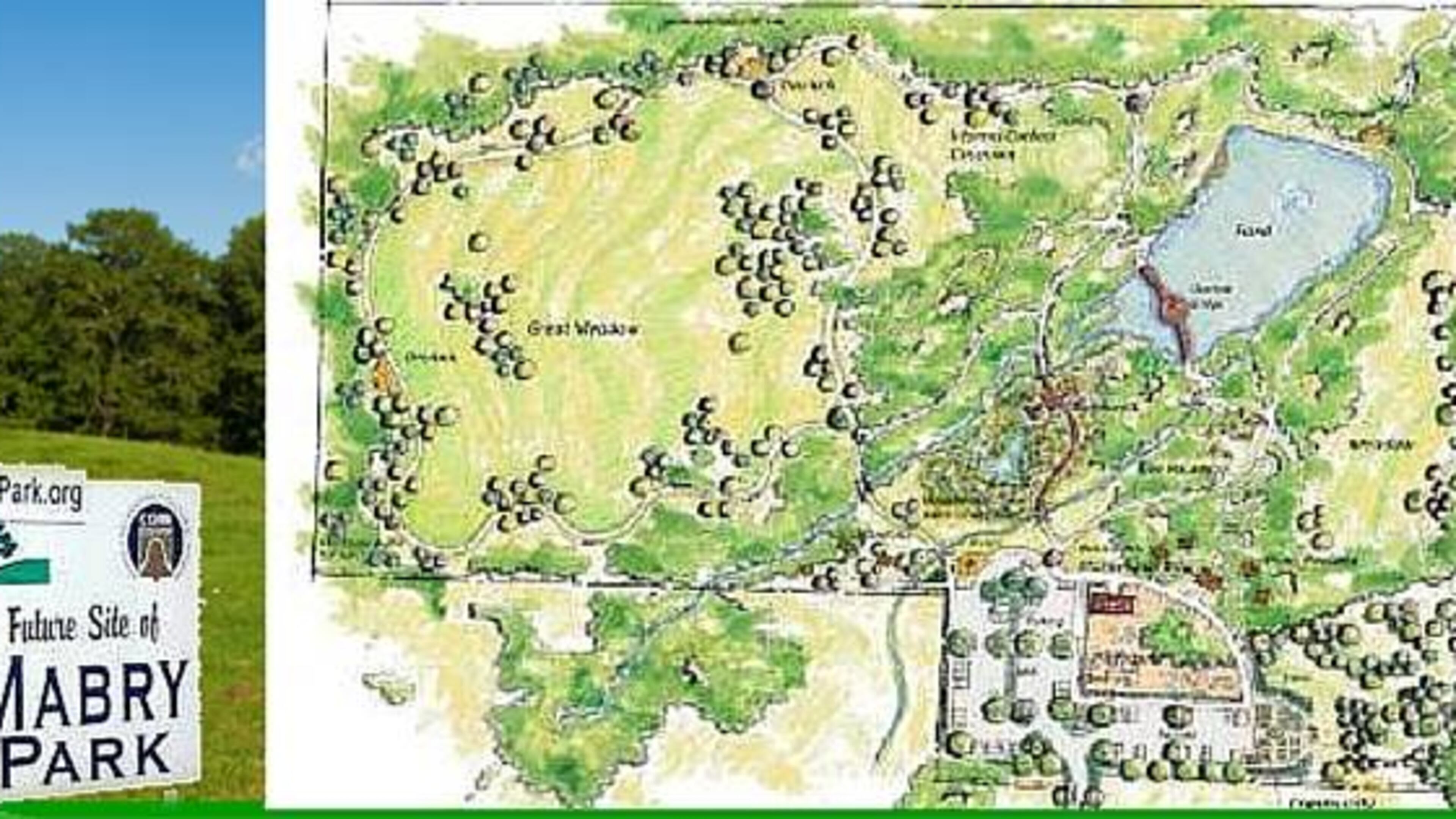 A $324,990 playground will be installed at the new Mabry Park, 4470 Wesley Chapel Road, Marietta. Courtesy of Friends of Mabry Park