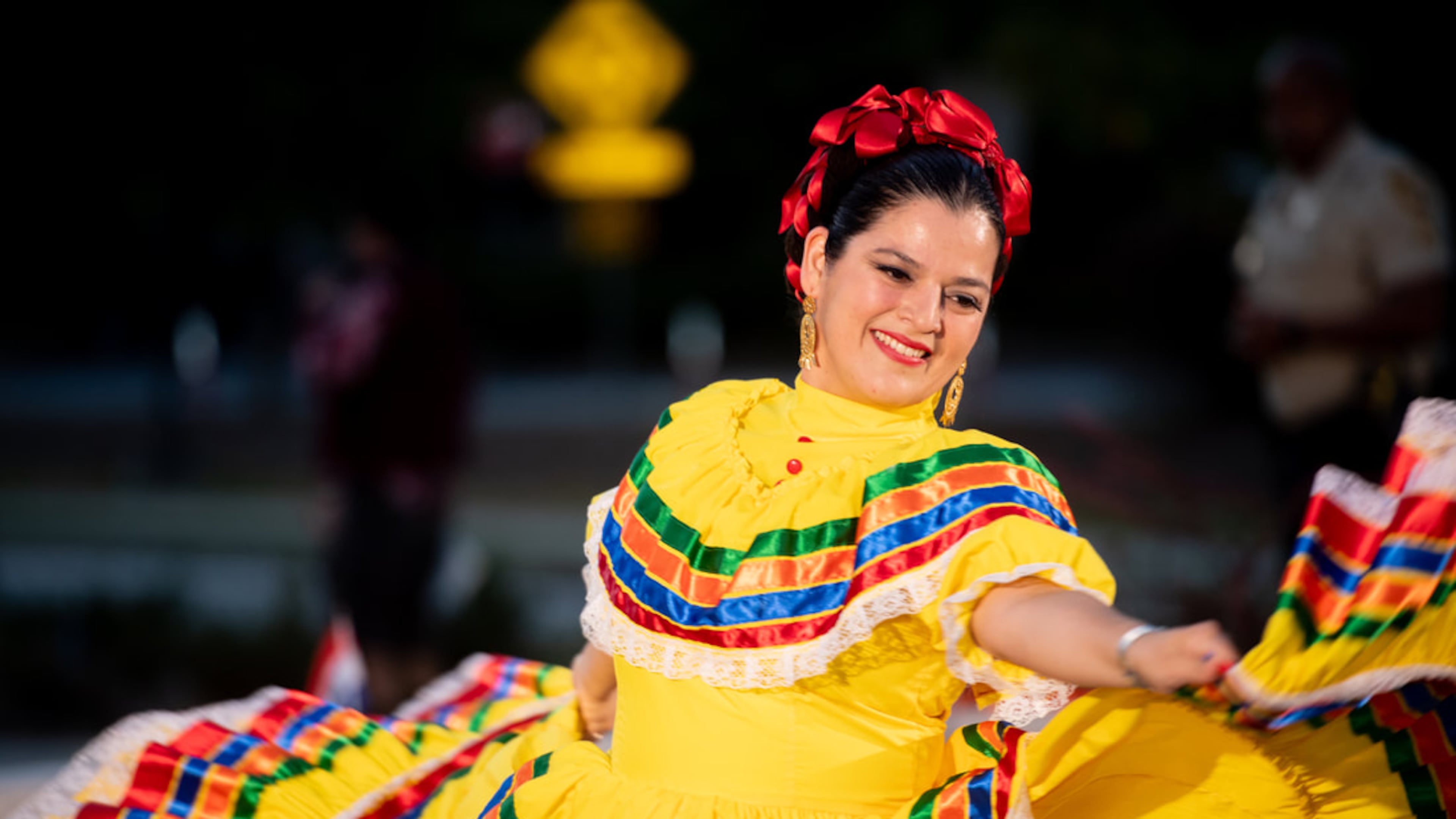 Alma Mexicana performs at the Aurora Theatre for Hispanic Heritage Month.