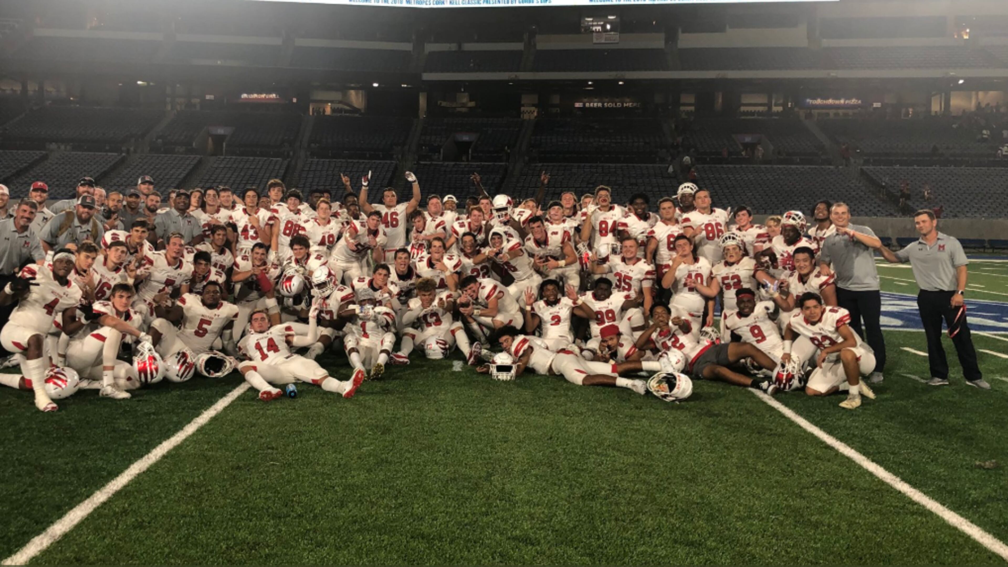 Milton defeated third-ranked Archer 21-19 in the Corky Kell Classic on Tuesday in Mercedes-Benz Stadium.