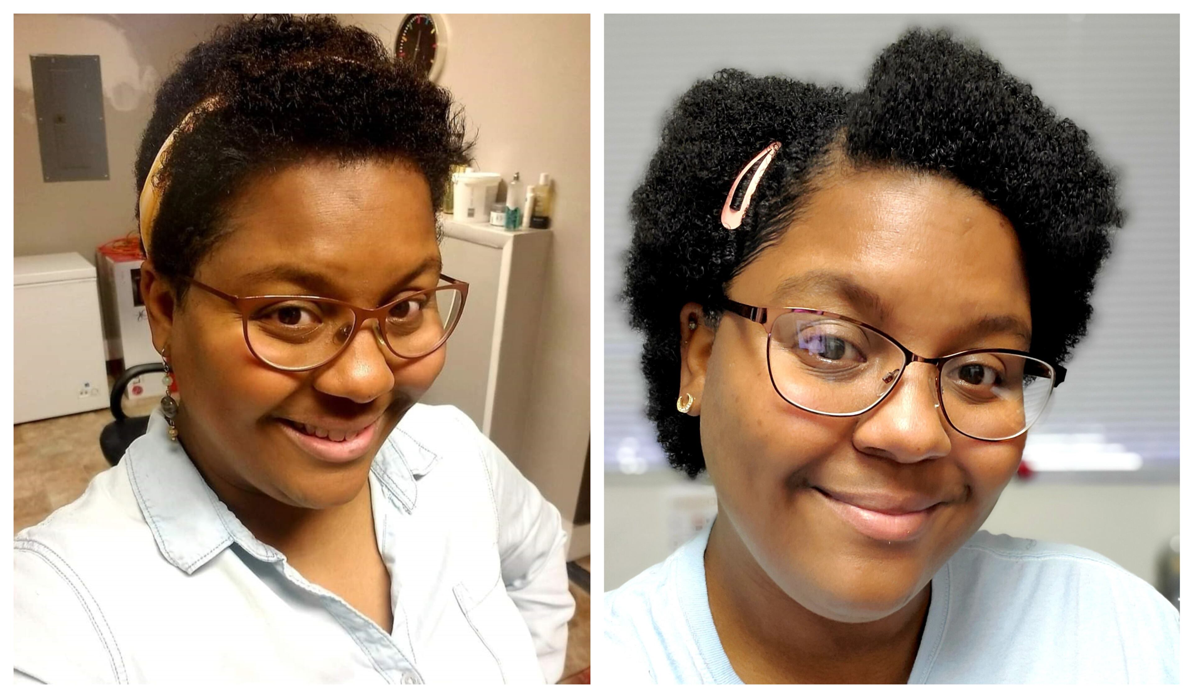 Melissa Richardson, 34, Clarkston: “I did the ‘big chop’ just prior to the pandemic. I felt that...during the pandemic, it was too risky to visit my normal salon. So, here I am, one year of growth with my natural hair. Been a fun journey!”