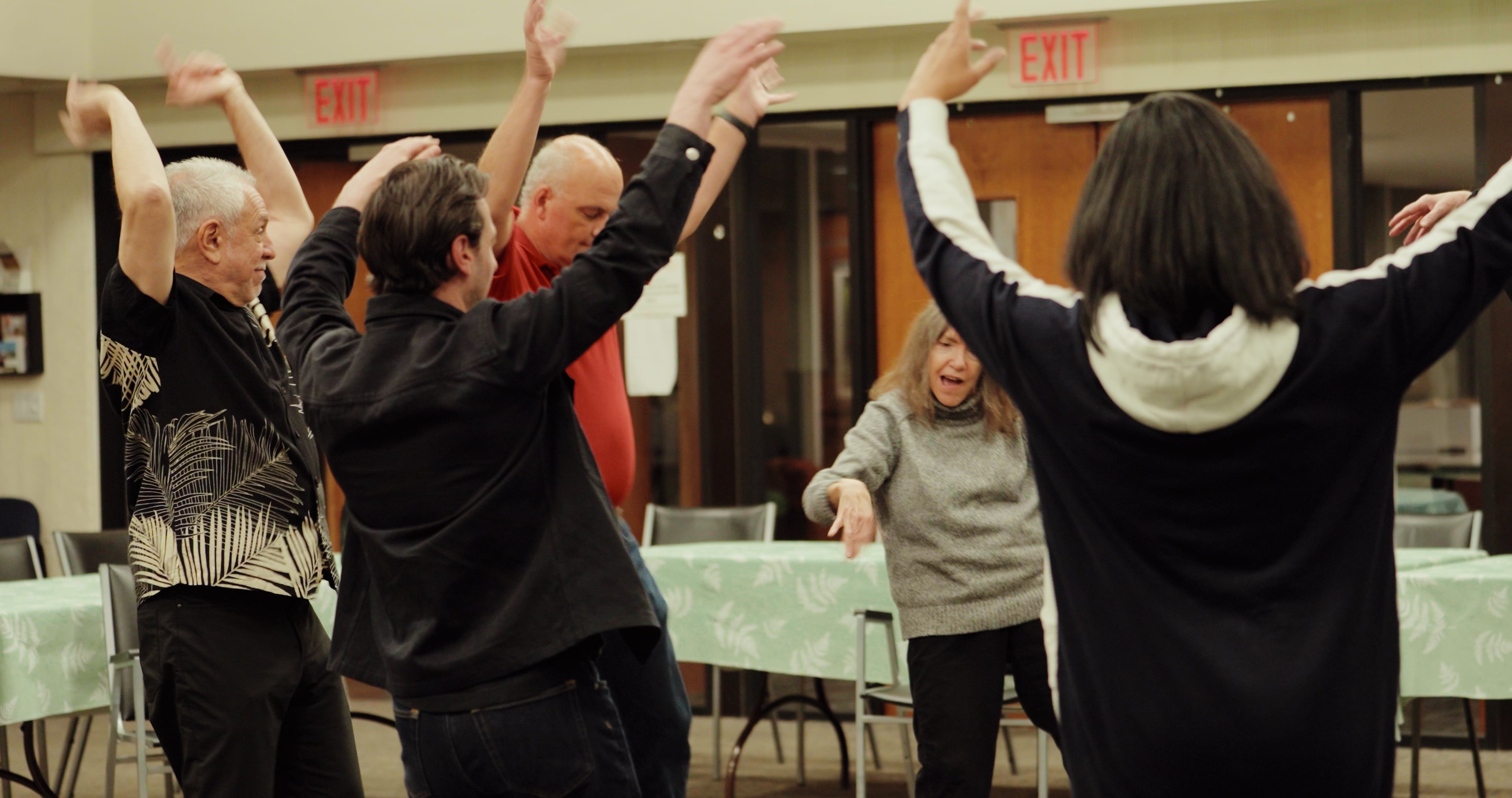 Attendees confront their social anxieties in Atlanta's Curtain Up, Anxiety Down workshop.
(Courtesy of Jordan Shankman)