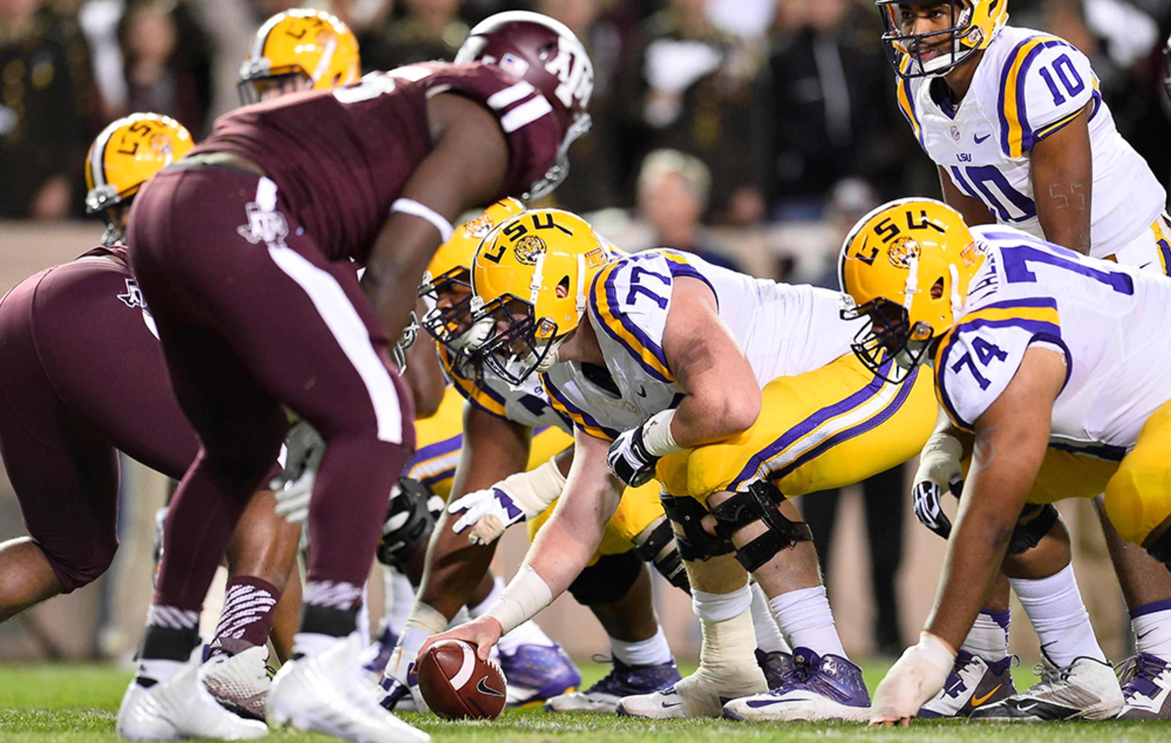 The Rimington Trophy is awarded to college football's top center. Last year Auburn's Reese Dismukes won the trophy. This year's watch list includes 66 players considered among the top at the position. The SEC's crop of talent includes LSU center Ethan Pocic (77), and ...