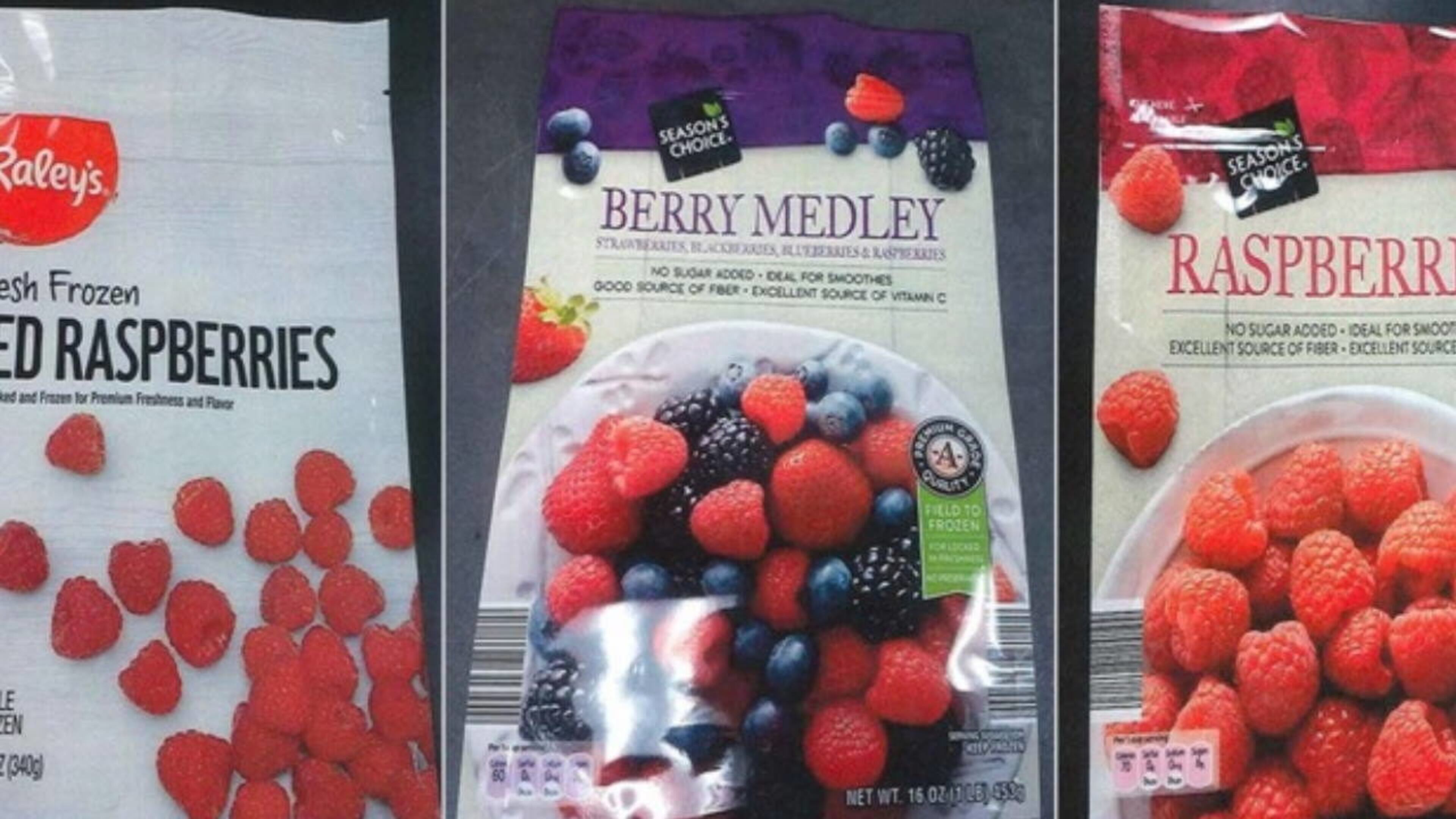 Wawona Frozen Foods has recalled several types of frozen raspberries and berry mixes.