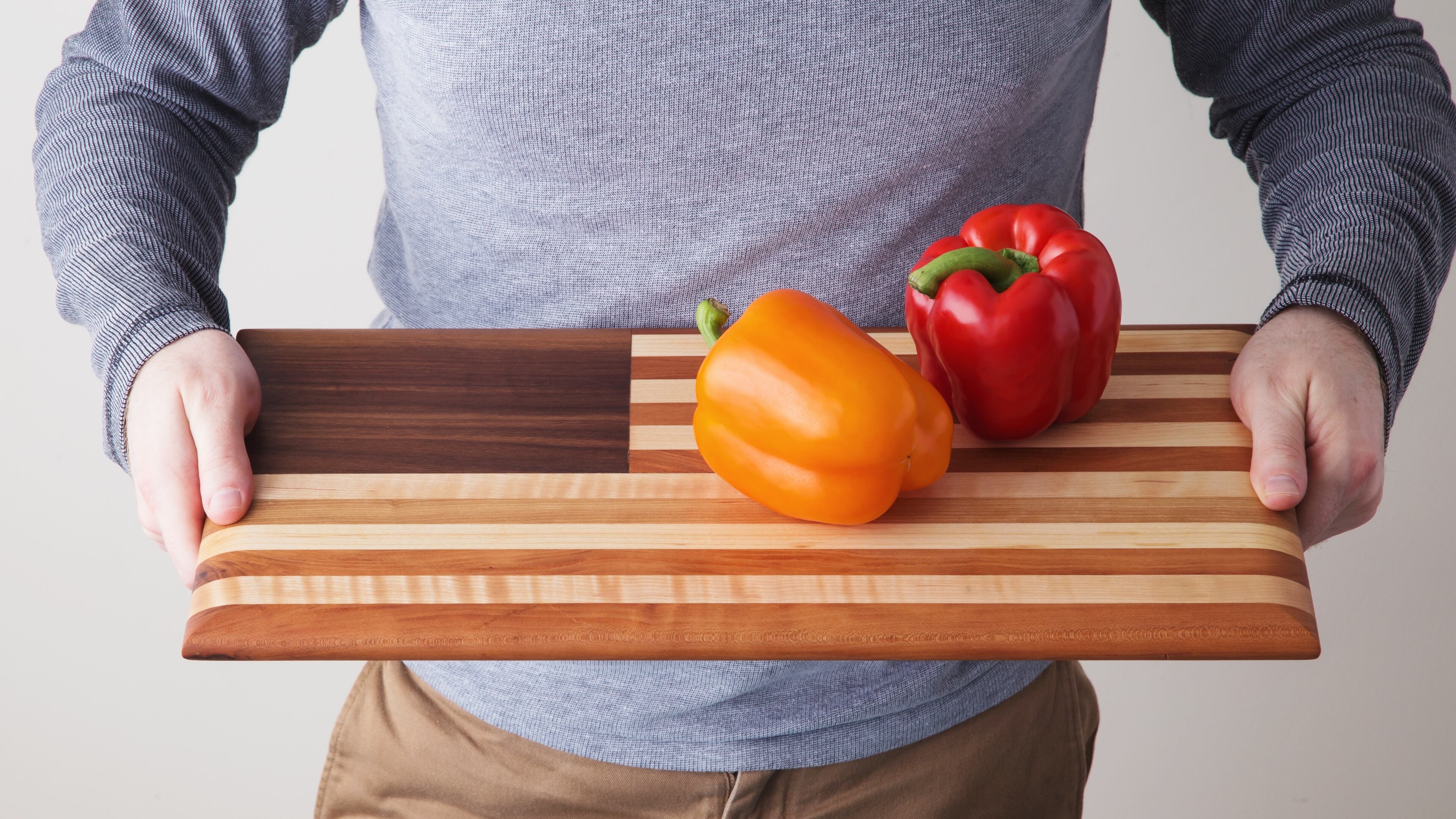 American Flag Cutting Board from The Grommet