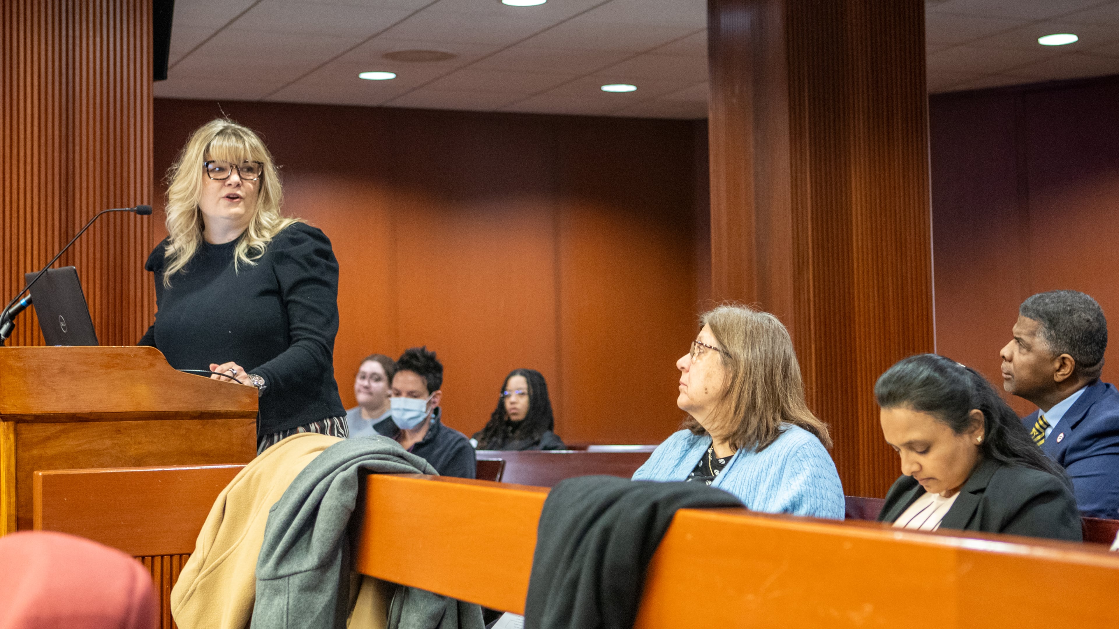 Staci Fox is CEO of the Georgia Budget and Policy Institute. (Jenni Girtman for the AJC 2024)